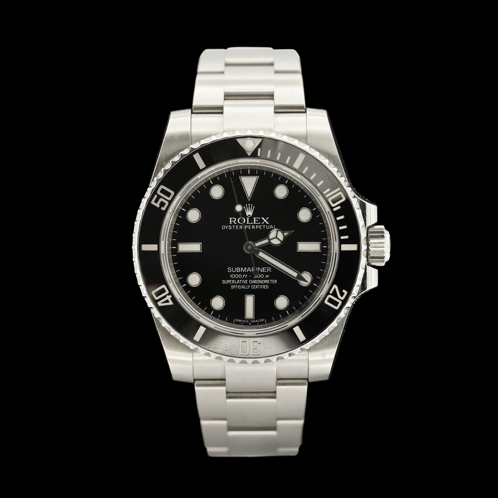 Rolex Submariner Sin Fecha 114060 Submarinista – Nautilus Watches