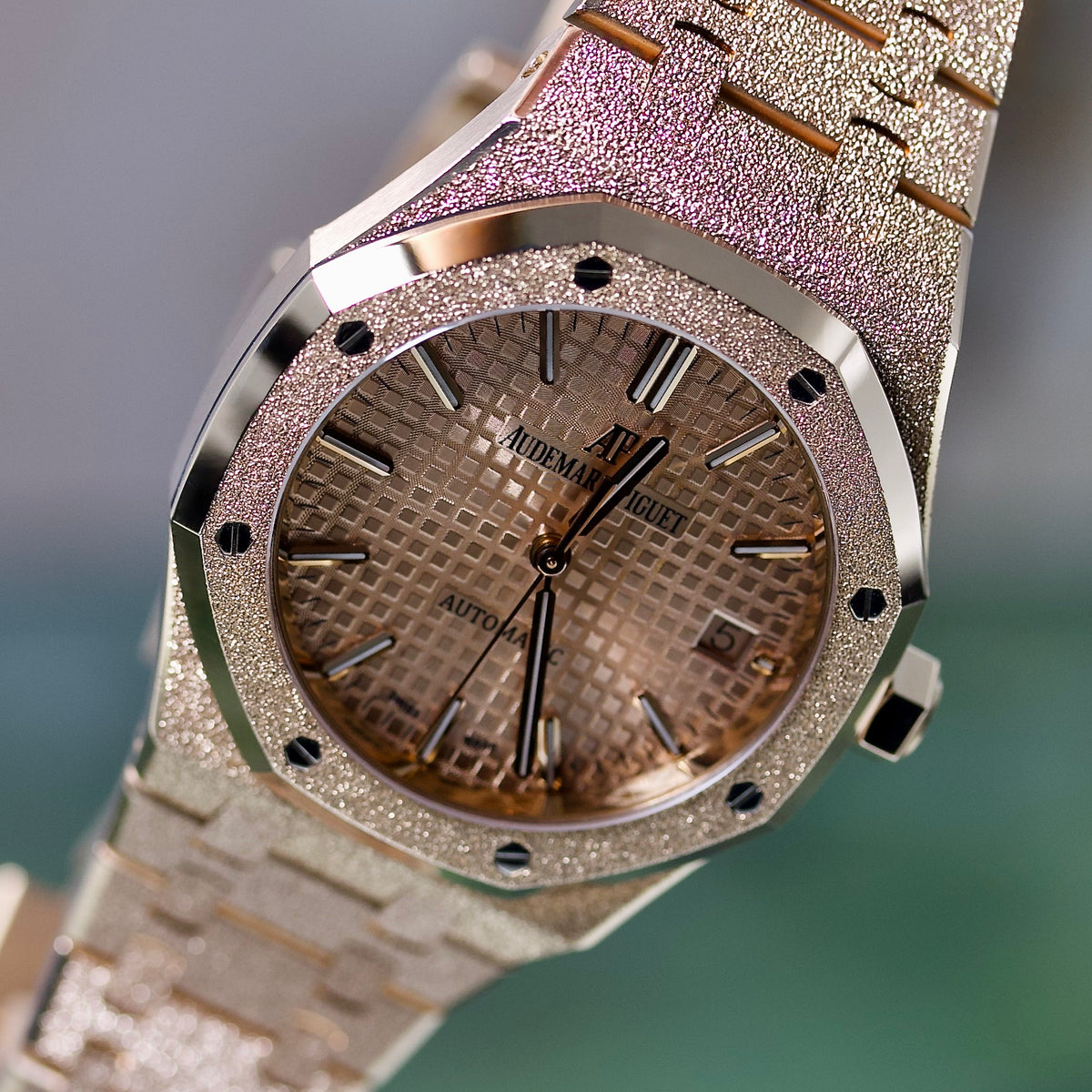 Audemars Piguet Royal Oak Selfwinding REF. 15454OR.GG.1259OR.03 FROSTED GOLD