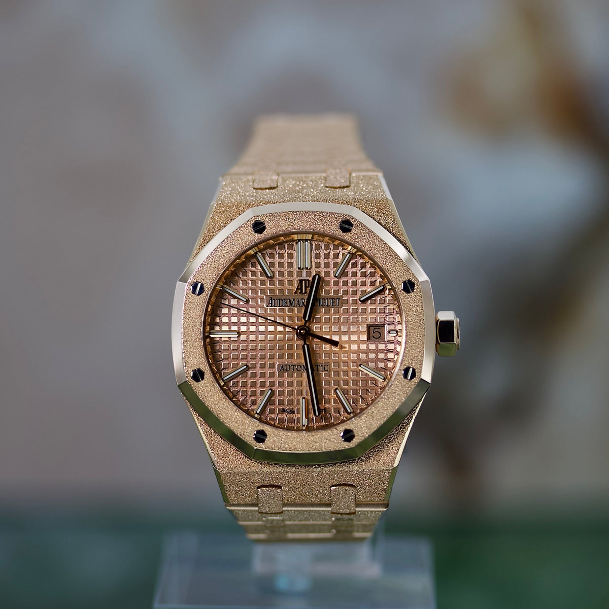 Audemars Piguet Royal Oak Selfwinding REF. 15454OR.GG.1259OR.03 FROSTED GOLD