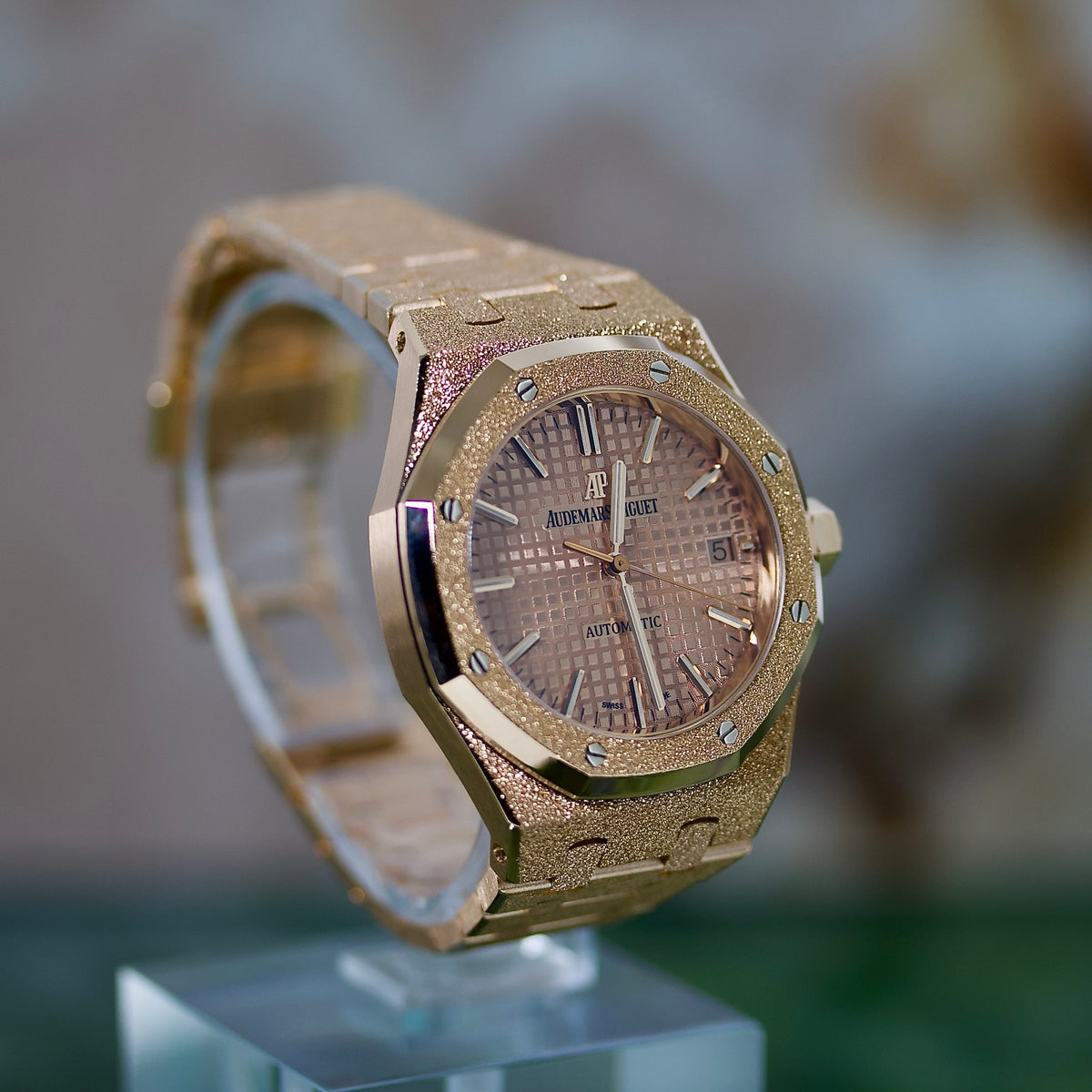 Audemars Piguet Royal Oak Selfwinding REF. 15454OR.GG.1259OR.03 FROSTED GOLD
