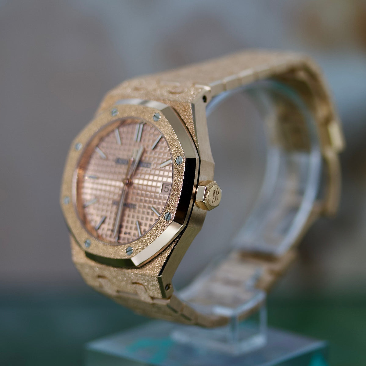 Audemars Piguet Royal Oak Selfwinding REF. 15454OR.GG.1259OR.03 FROSTED GOLD