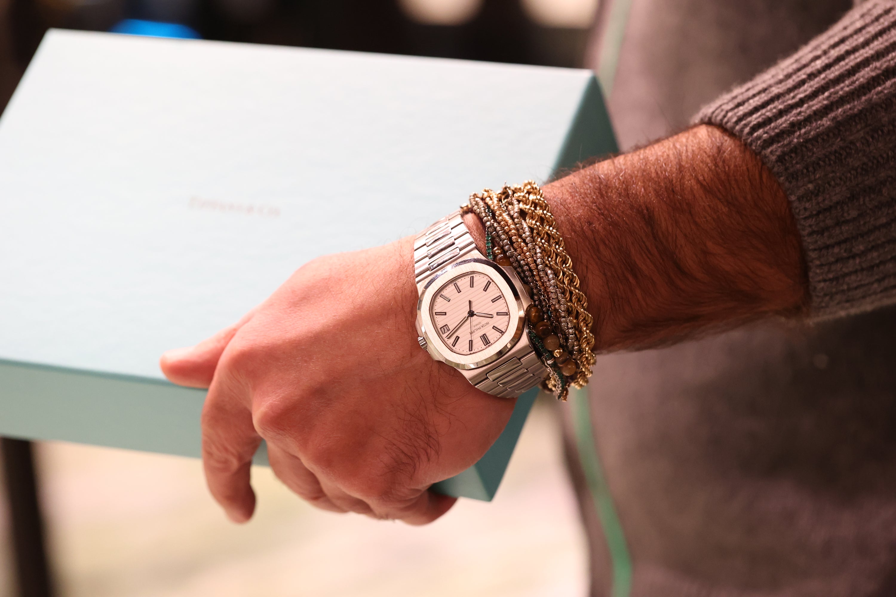 Nautilus Green Tiffany Dial Super Rare REF. 5711/1A-014