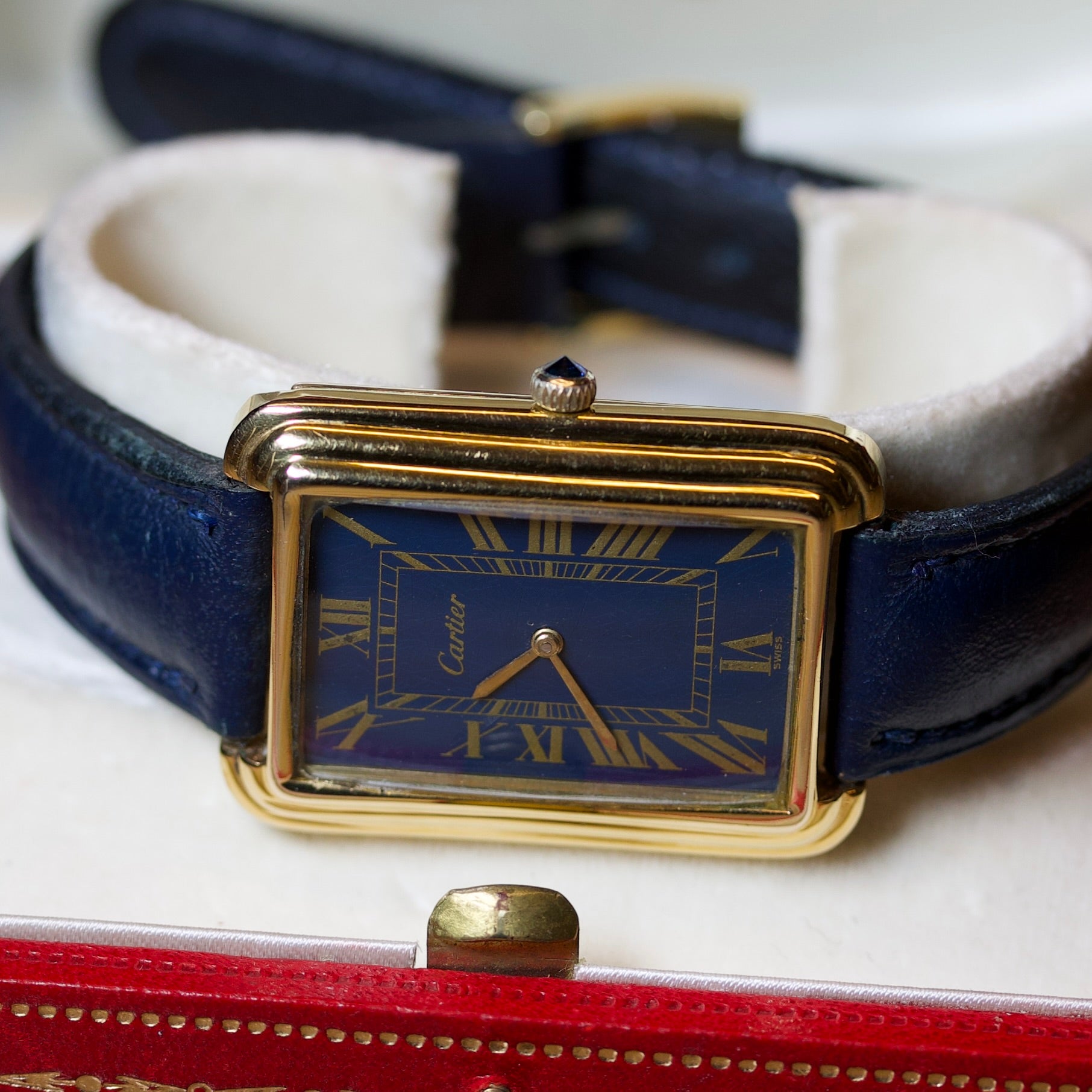 Cartier Tank Jumbo Stepped REF. 15716
