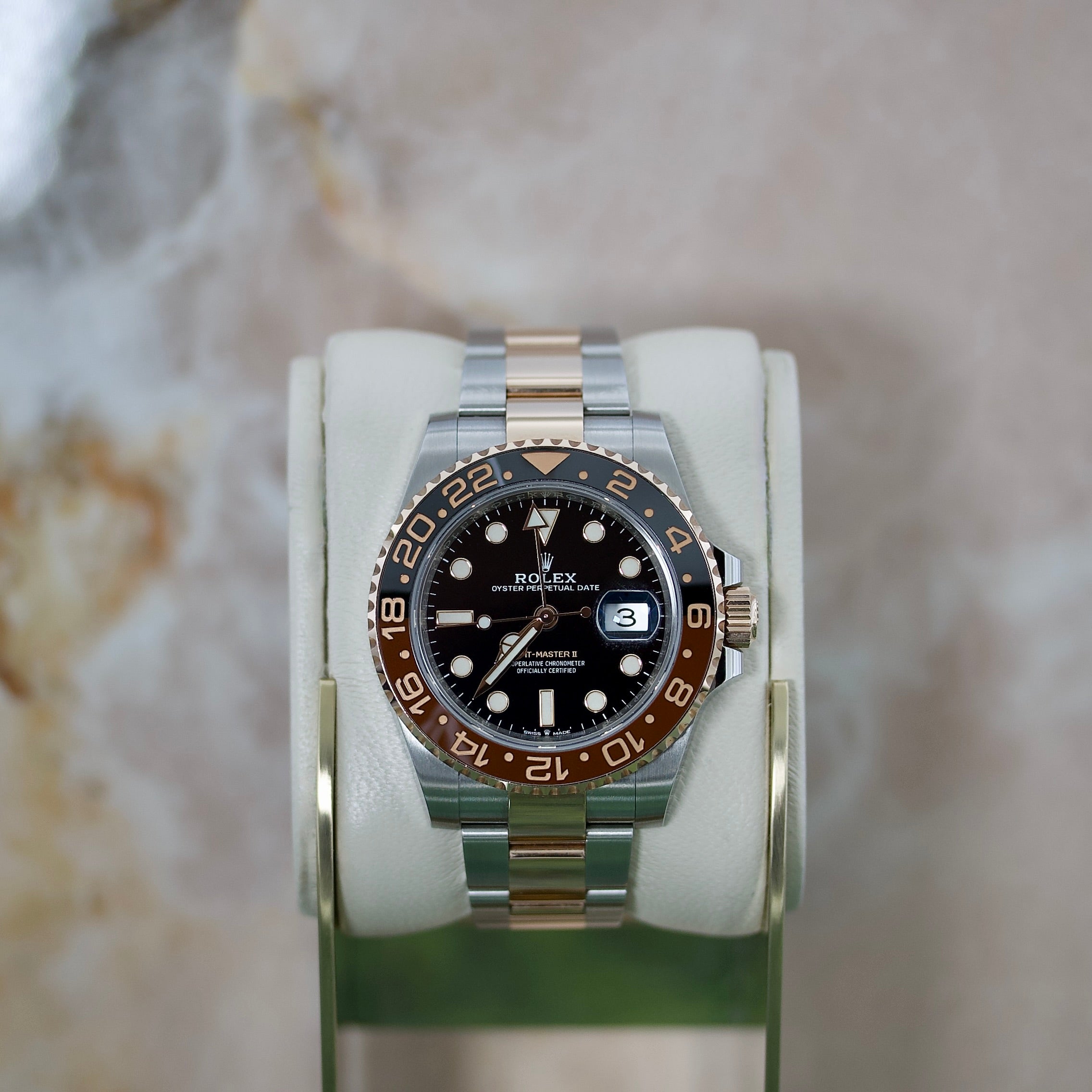 Rolex GMT-Master II REF. 126711CHRN "root beer"