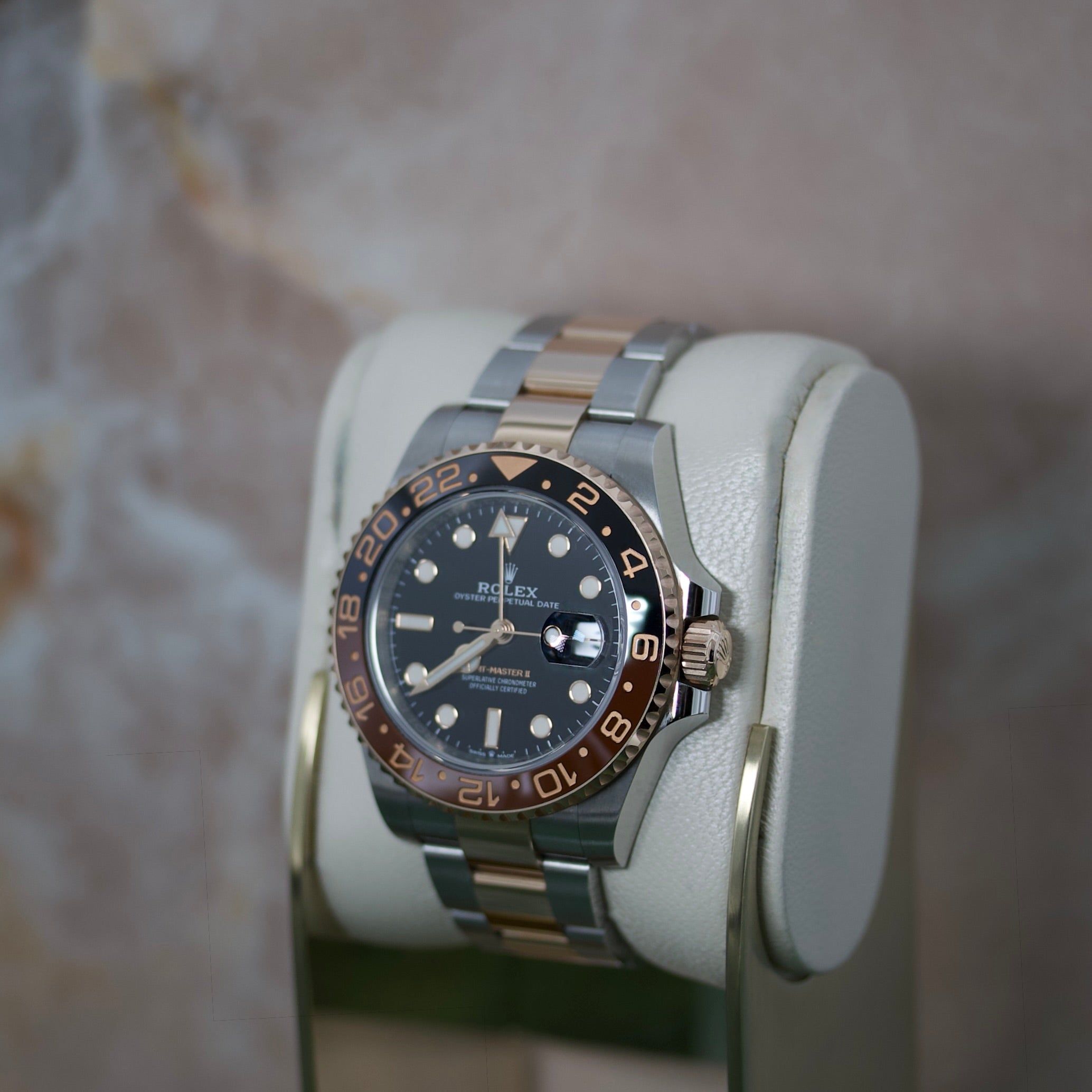Rolex GMT-Master II REF. 126711CHRN "root beer"