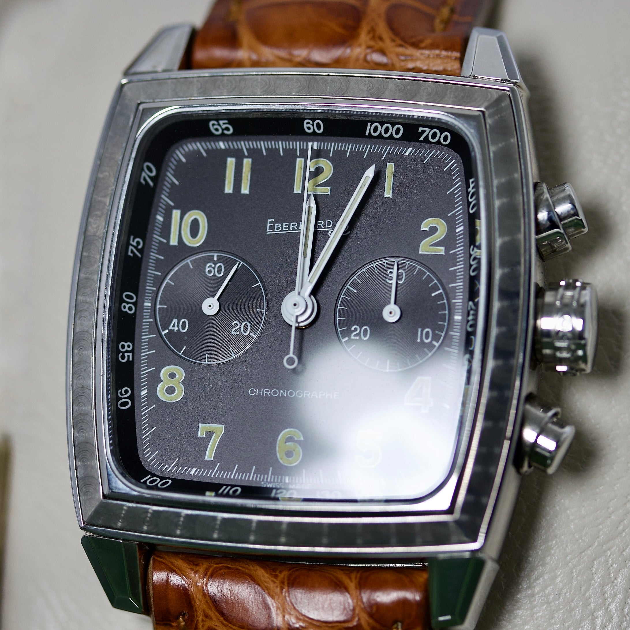 Eberhard & Co. Quadrangolo Chrono Screen REF. 31034