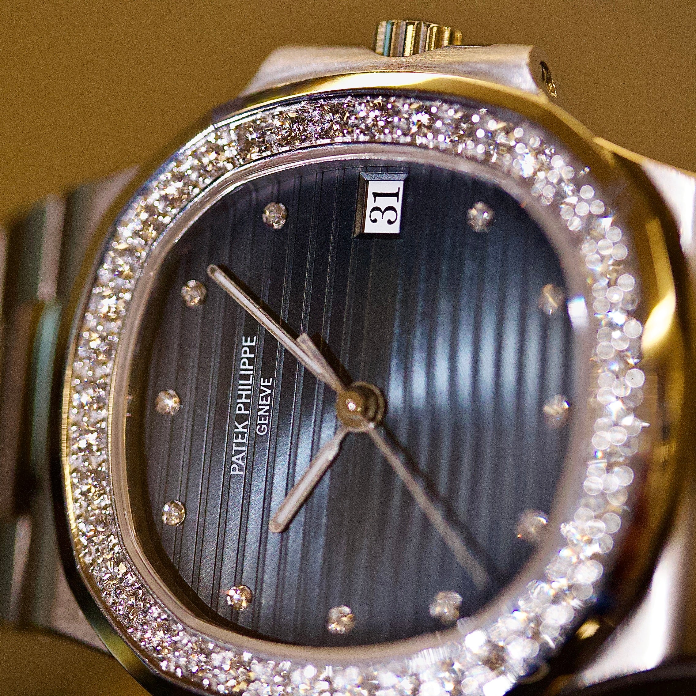 Nautilus Platinum Original Diamonds REF. 3800/3P