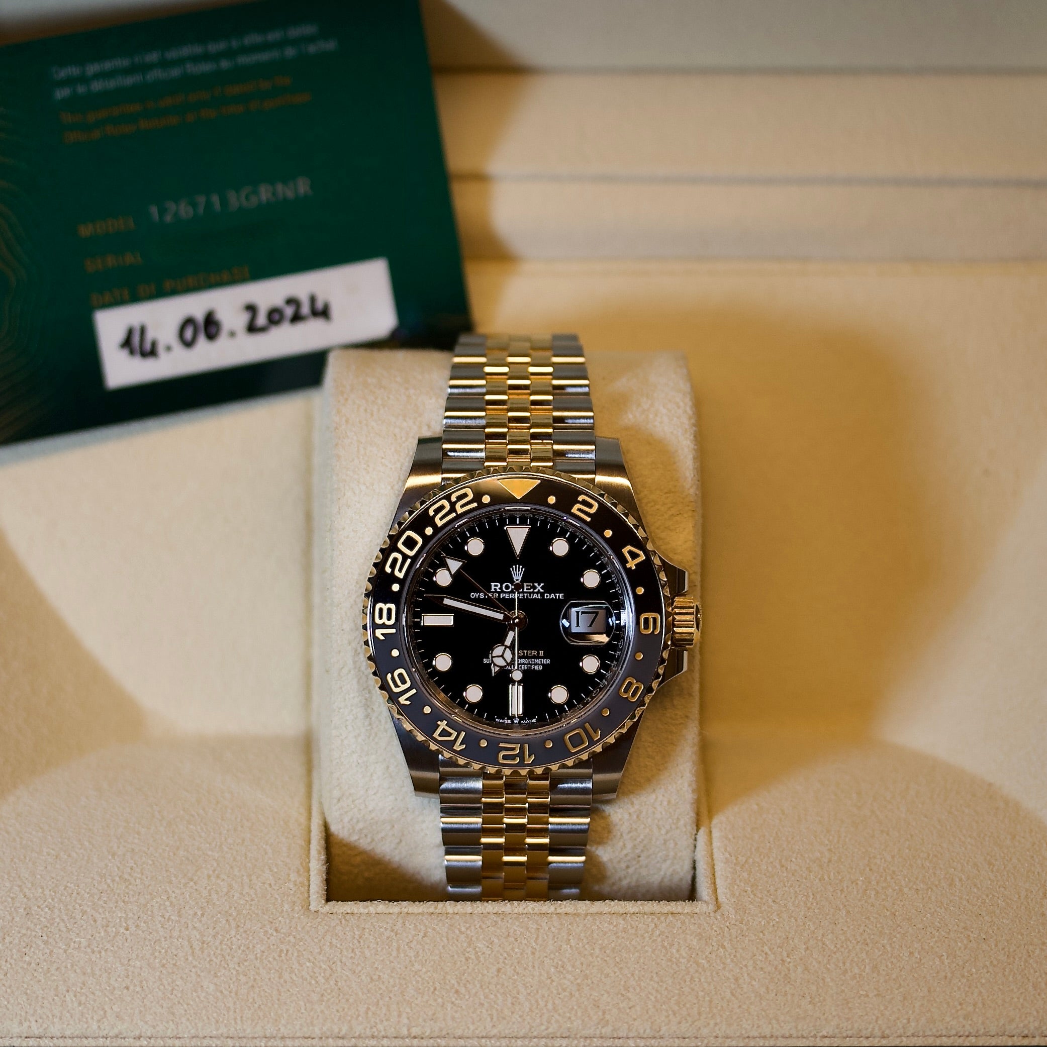 Rolex GMT-Master II REF. 126713GRNR