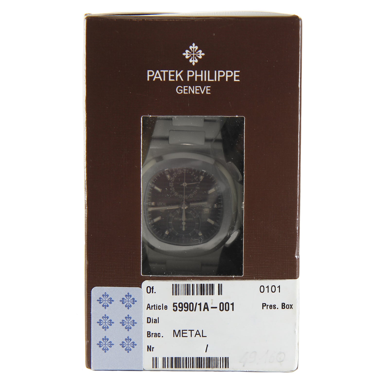 Nautilus REF. 5990/1A-001 DOUBLE SEALED