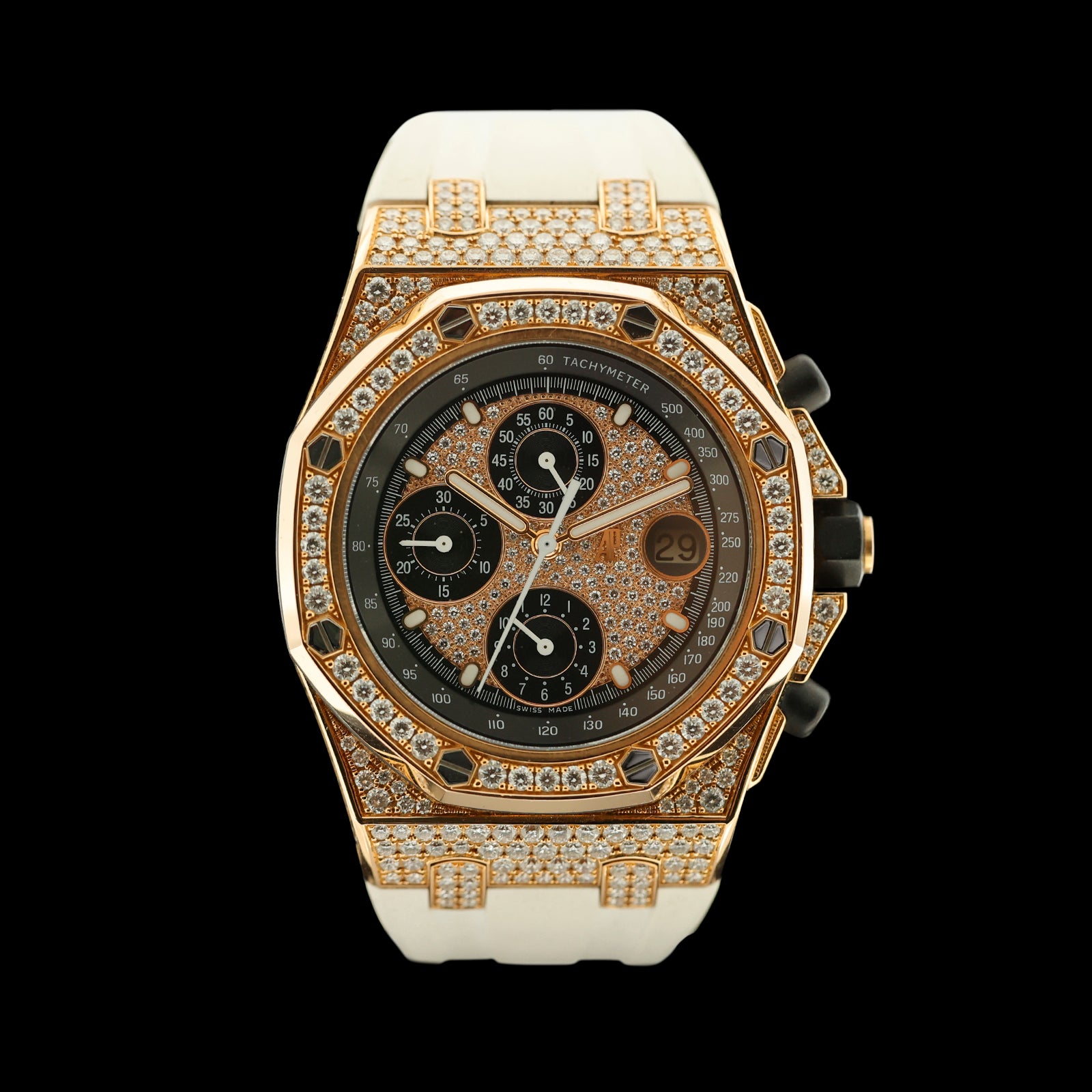 Juego de diamantes de fábrica Royal Oak Offshore REF. 26067OR.ZZ.D002CR.01