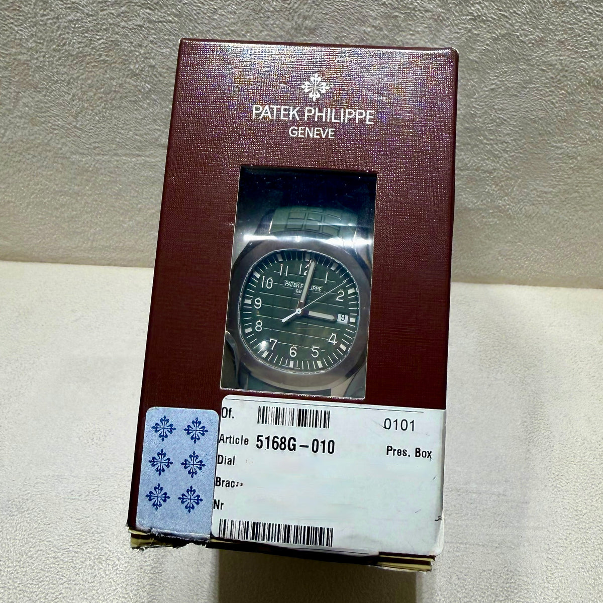 Patek Philippe Aquanaut REF. 5168G-010
