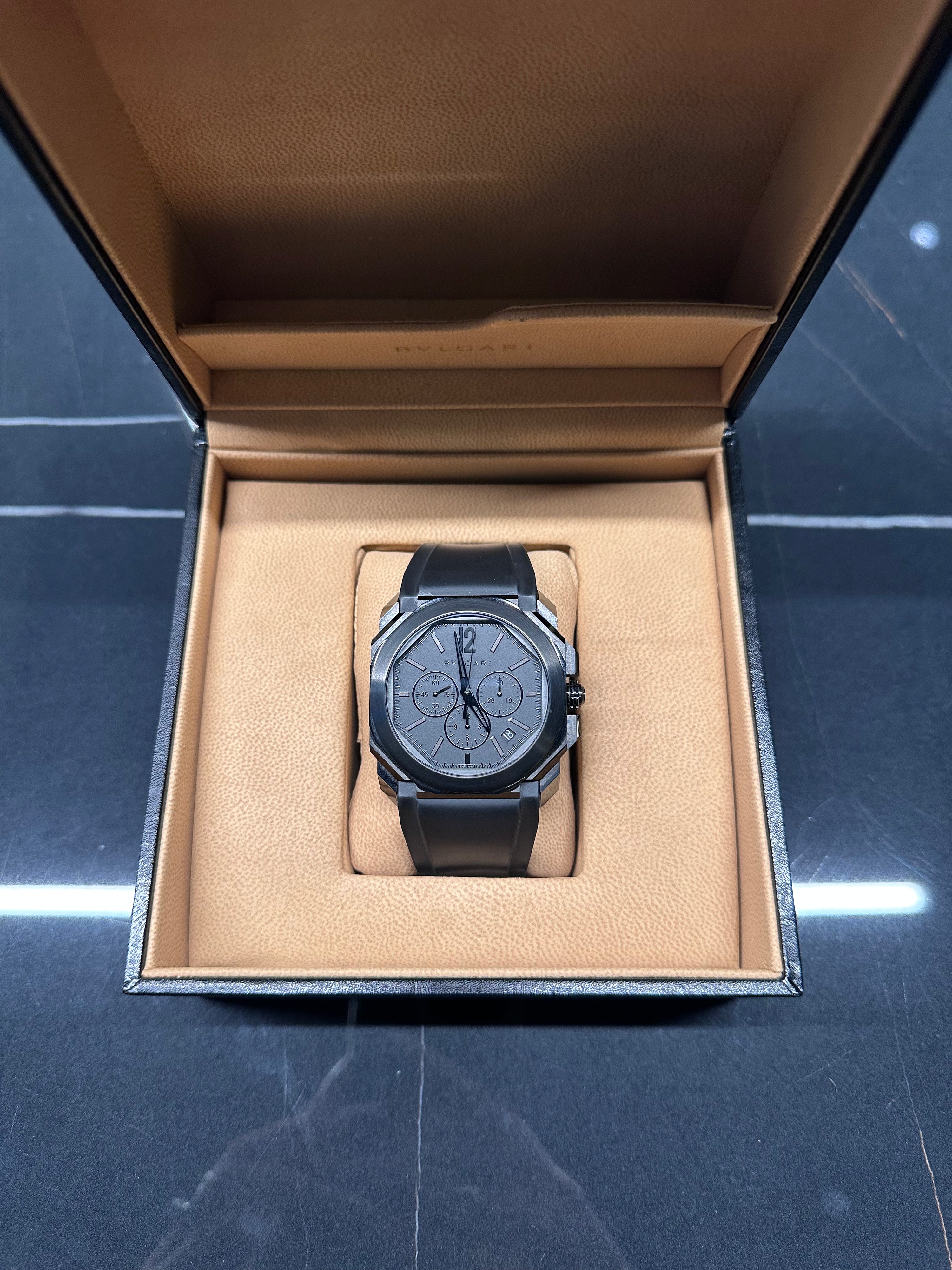 Bulgari Octo El Original 41mm Negro REF. BGO41BBSVDCH/B
