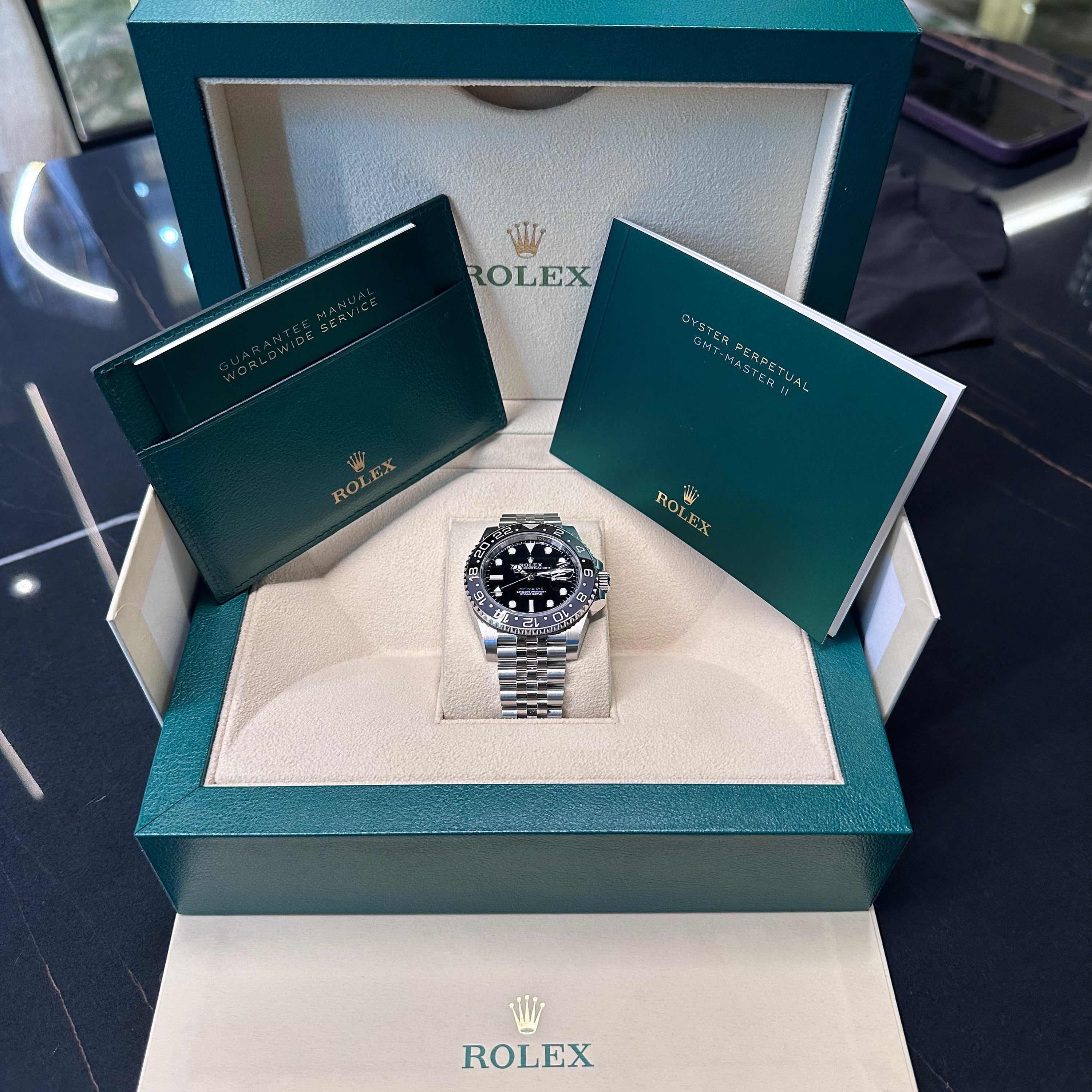 GMT-Master II REF. 126710GRNR Bruce Wayne
