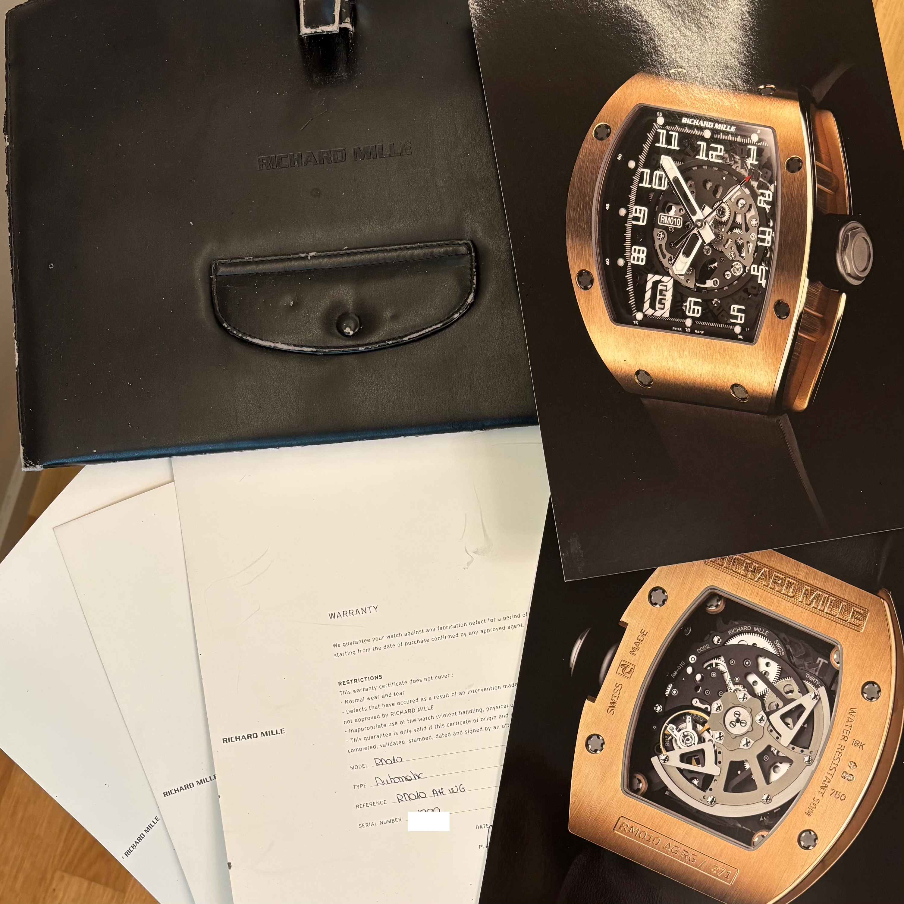 Richard Mille RM 010 REF. RM010