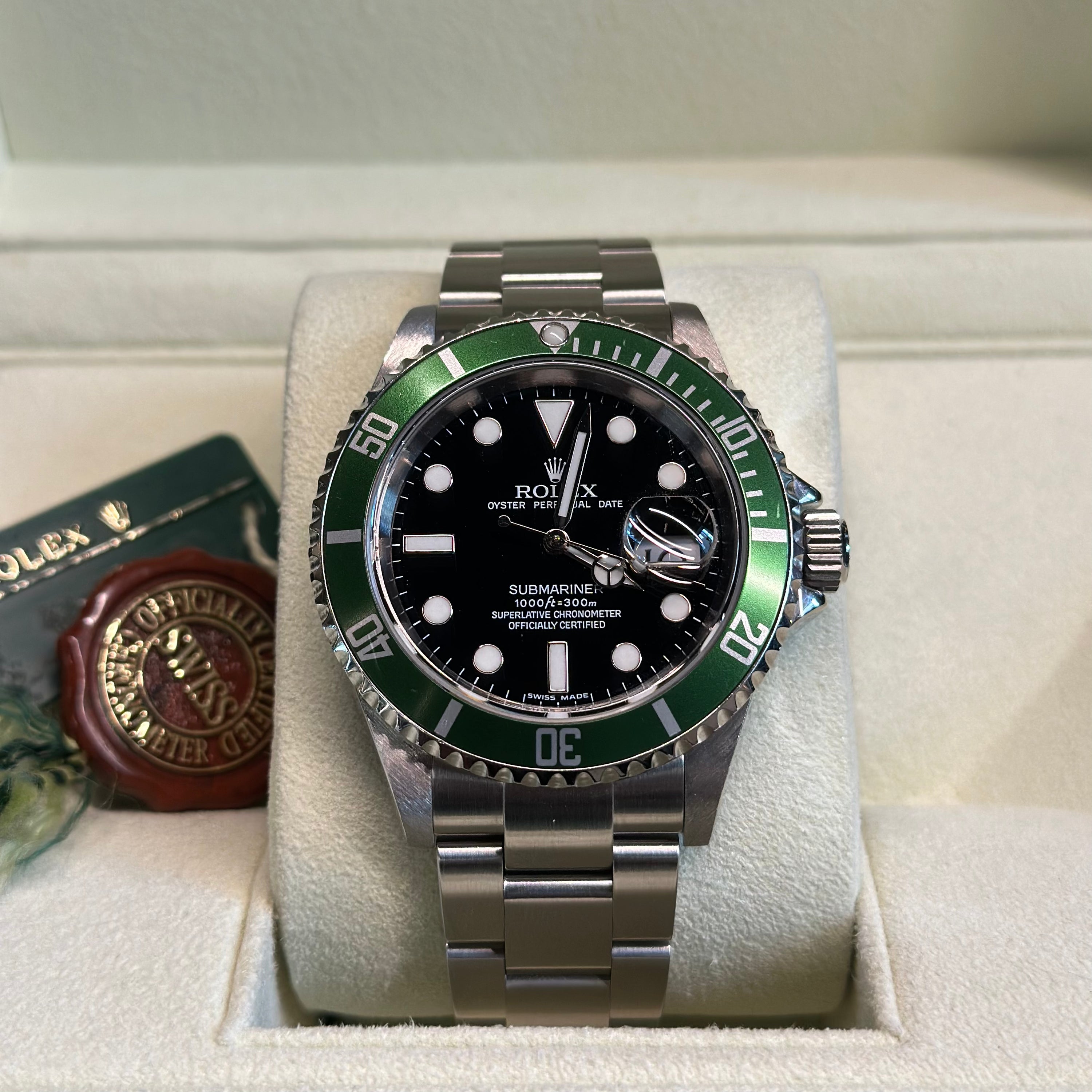 Rolex Submariner Date "Kermit" REF. 16610LV s. Z89