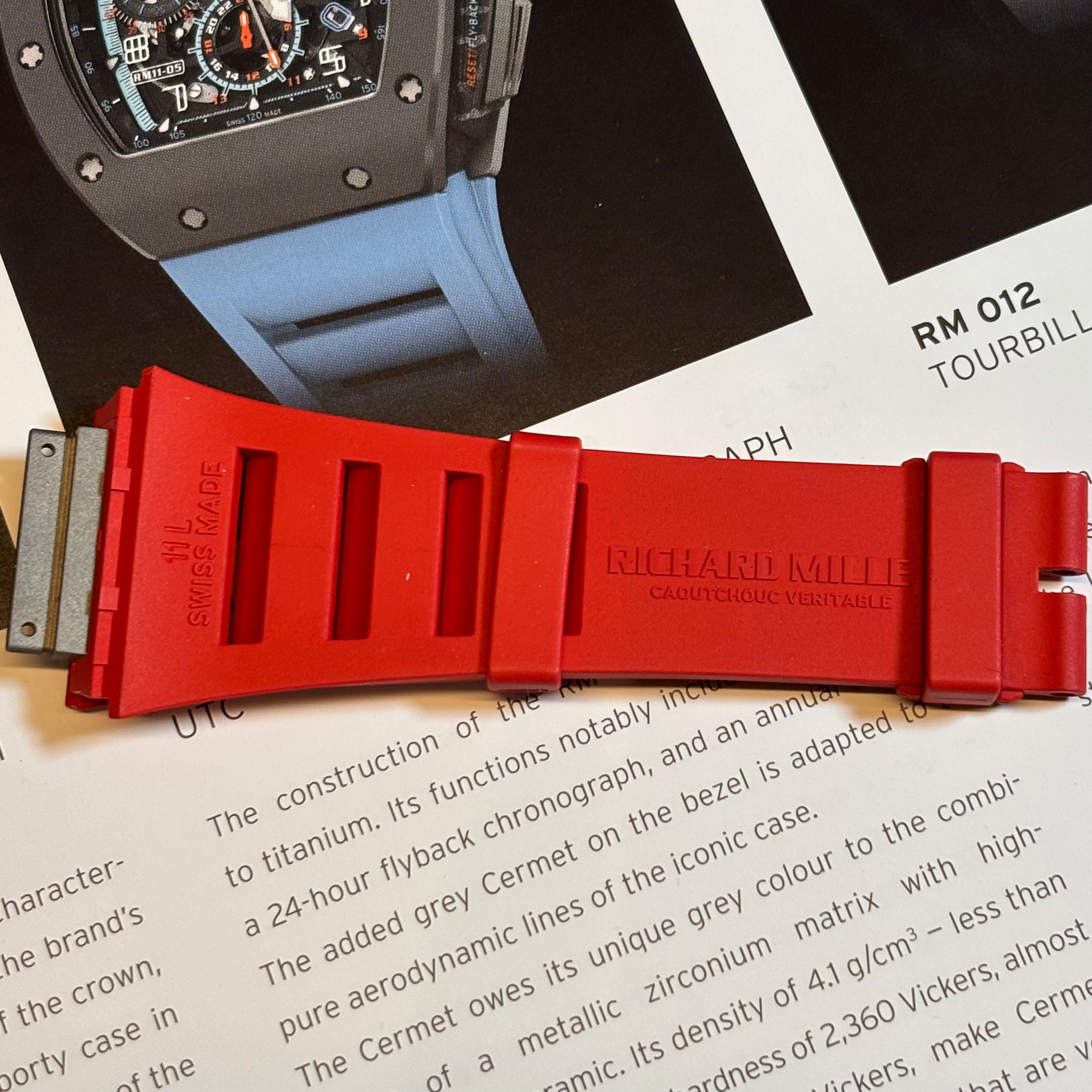 Cinturino Richard Mille - Rosso
