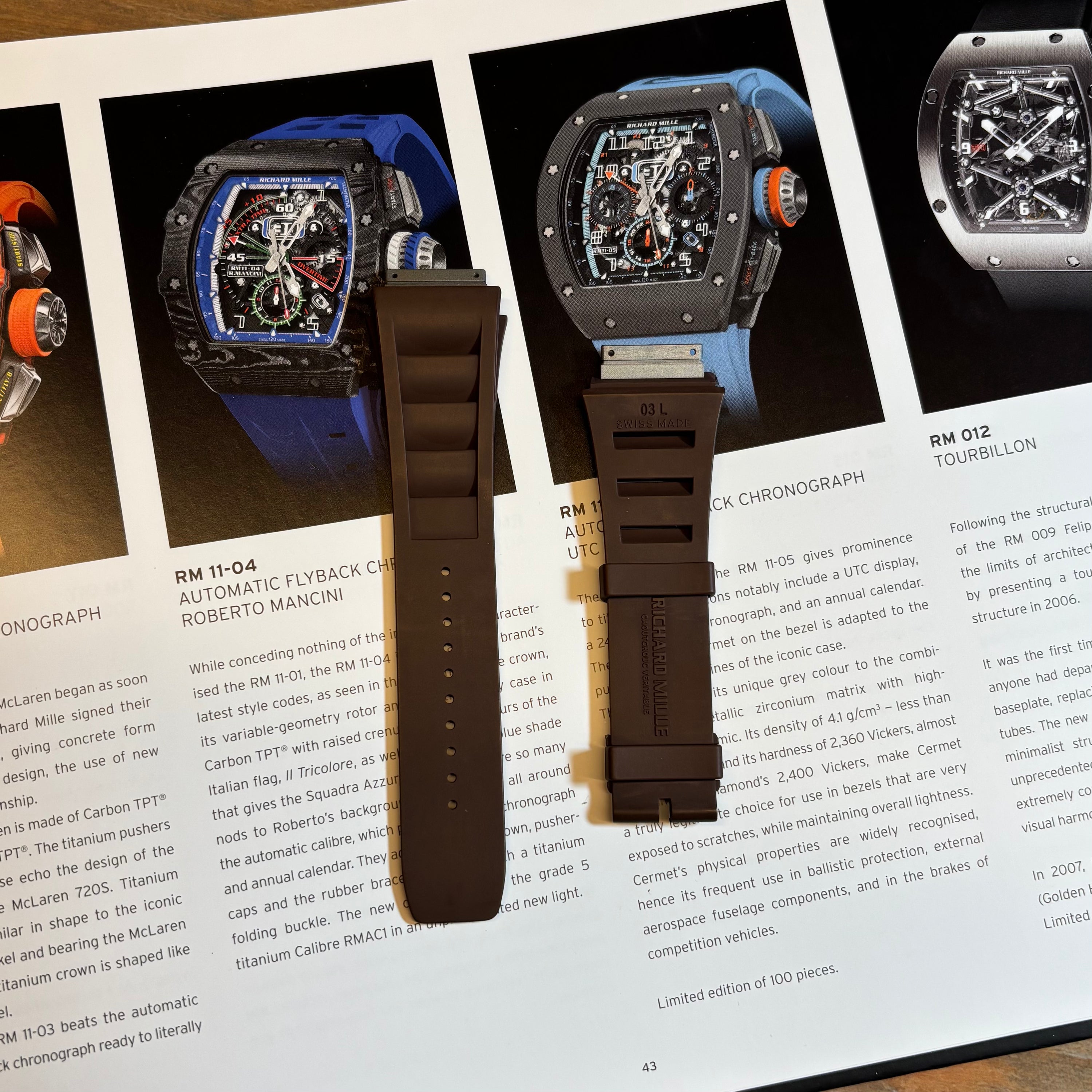 Cinturino Richard Mille - Marrone