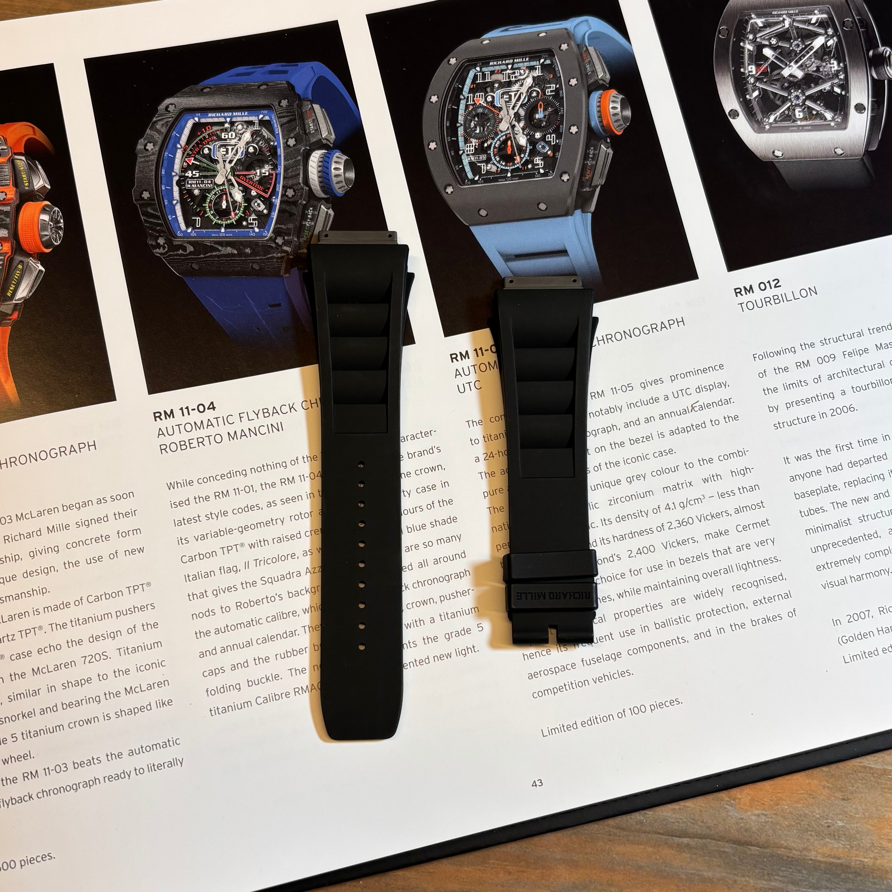 Cinturino Richard Mille - Nero