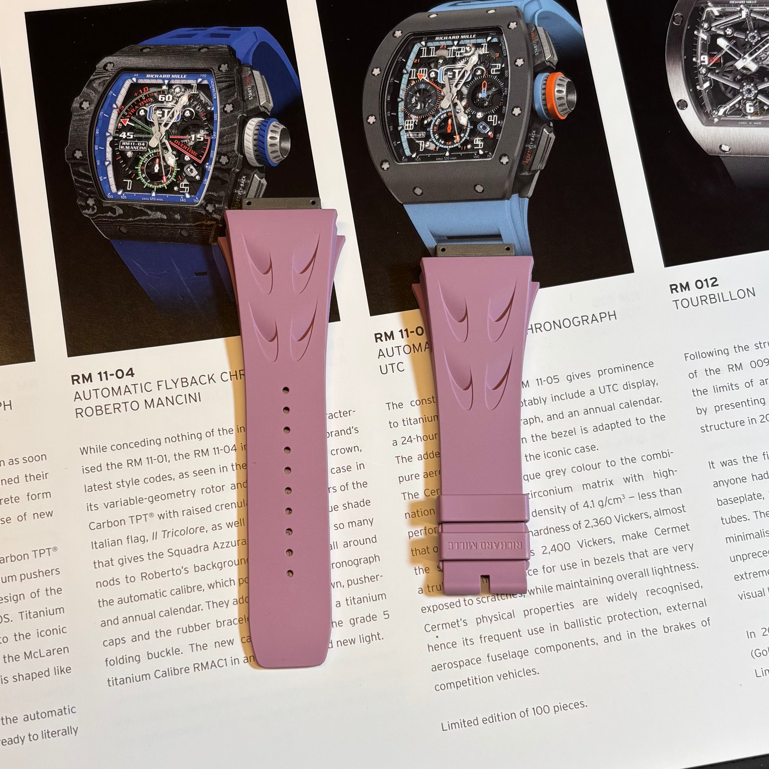 Cinturino Richard Mille - Viola