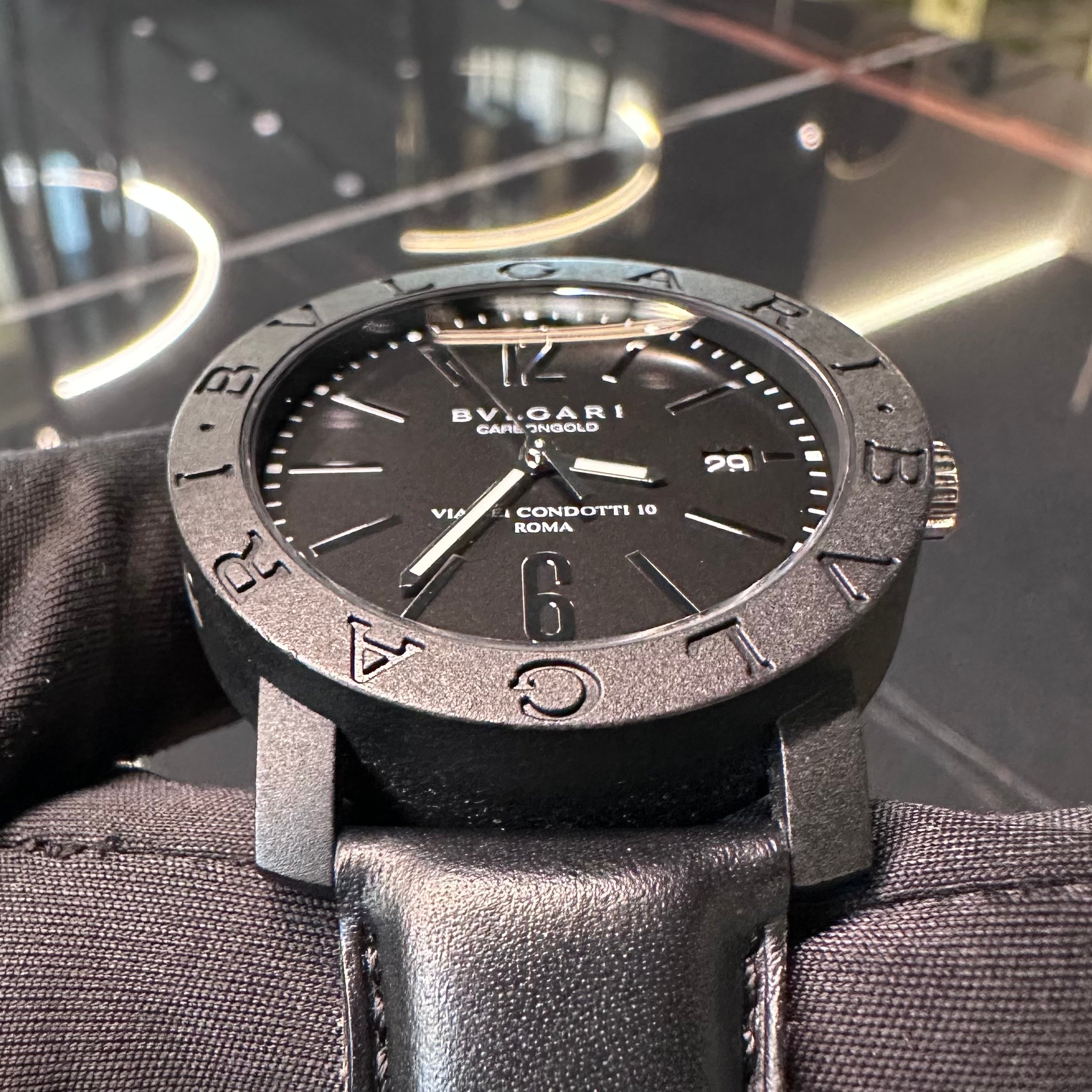 Bulgari Bulgari Carbongold Via Condotti REF. BB40CL