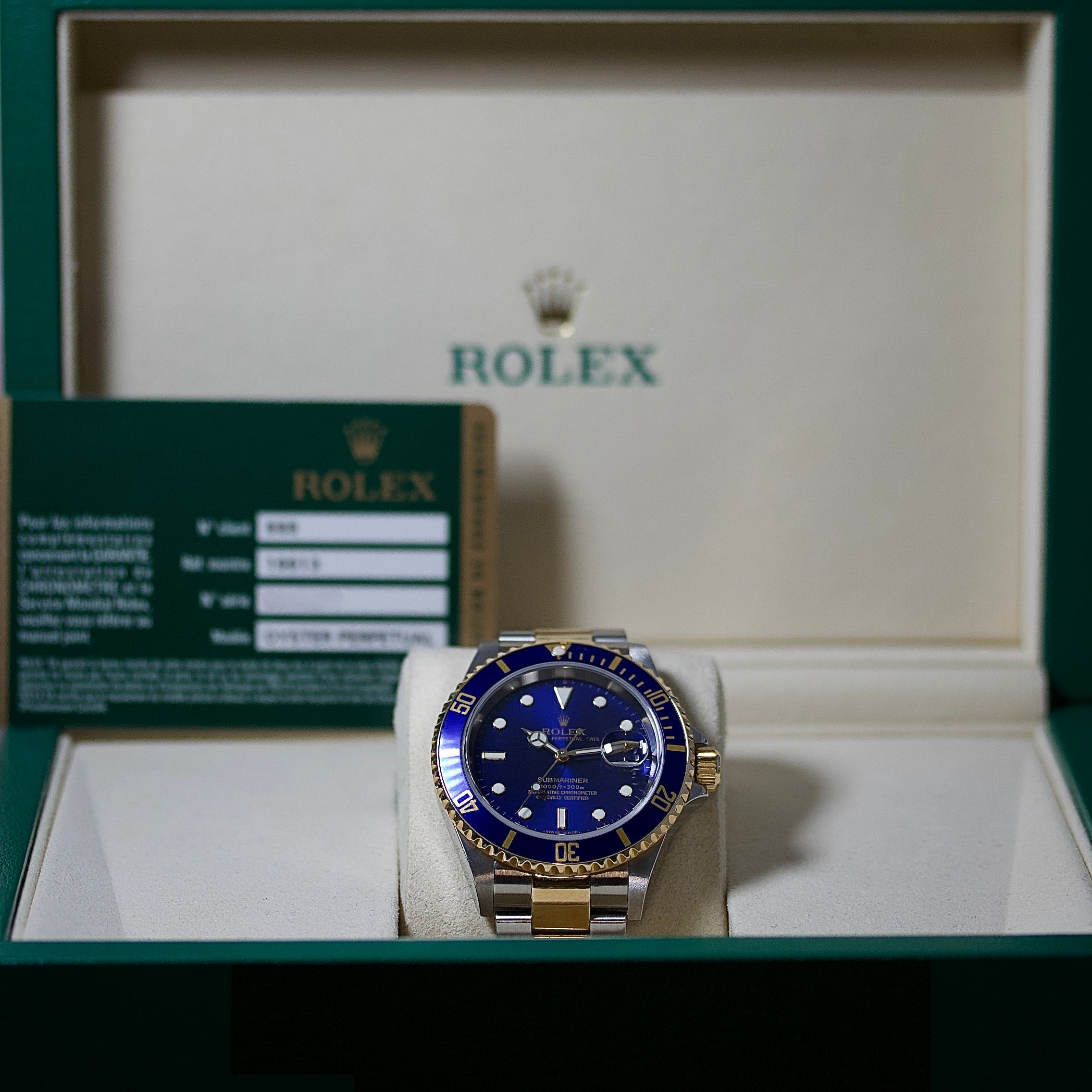 Rolex Submariner Date REF. 16613 S. Z9
