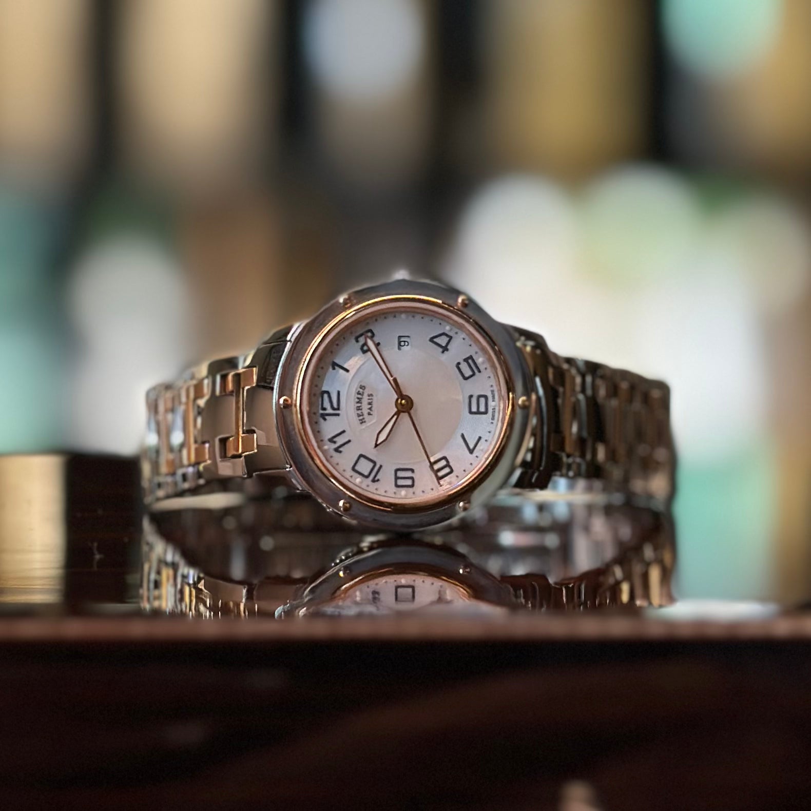 Hermès CP1.221 Oro/Acciaio Nuovo