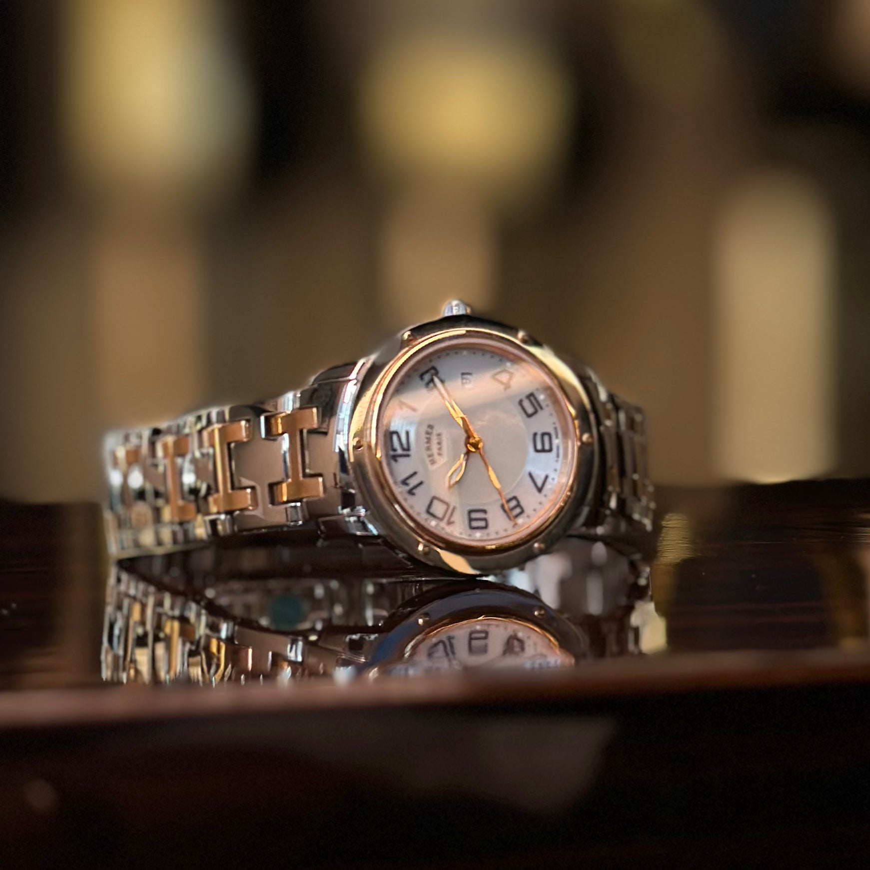 Hermès CP1.221 Oro/Acciaio Nuovo