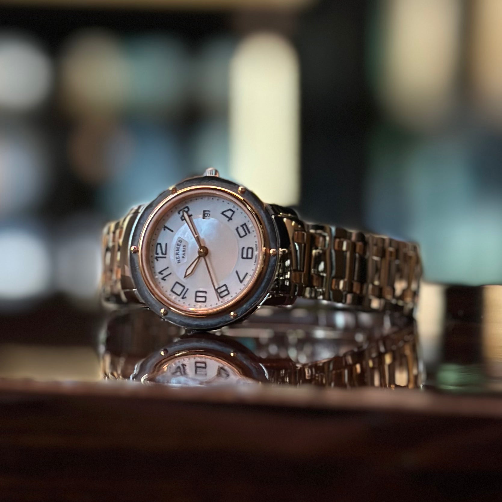 Hermès CP1.221 Oro/Acciaio Nuovo