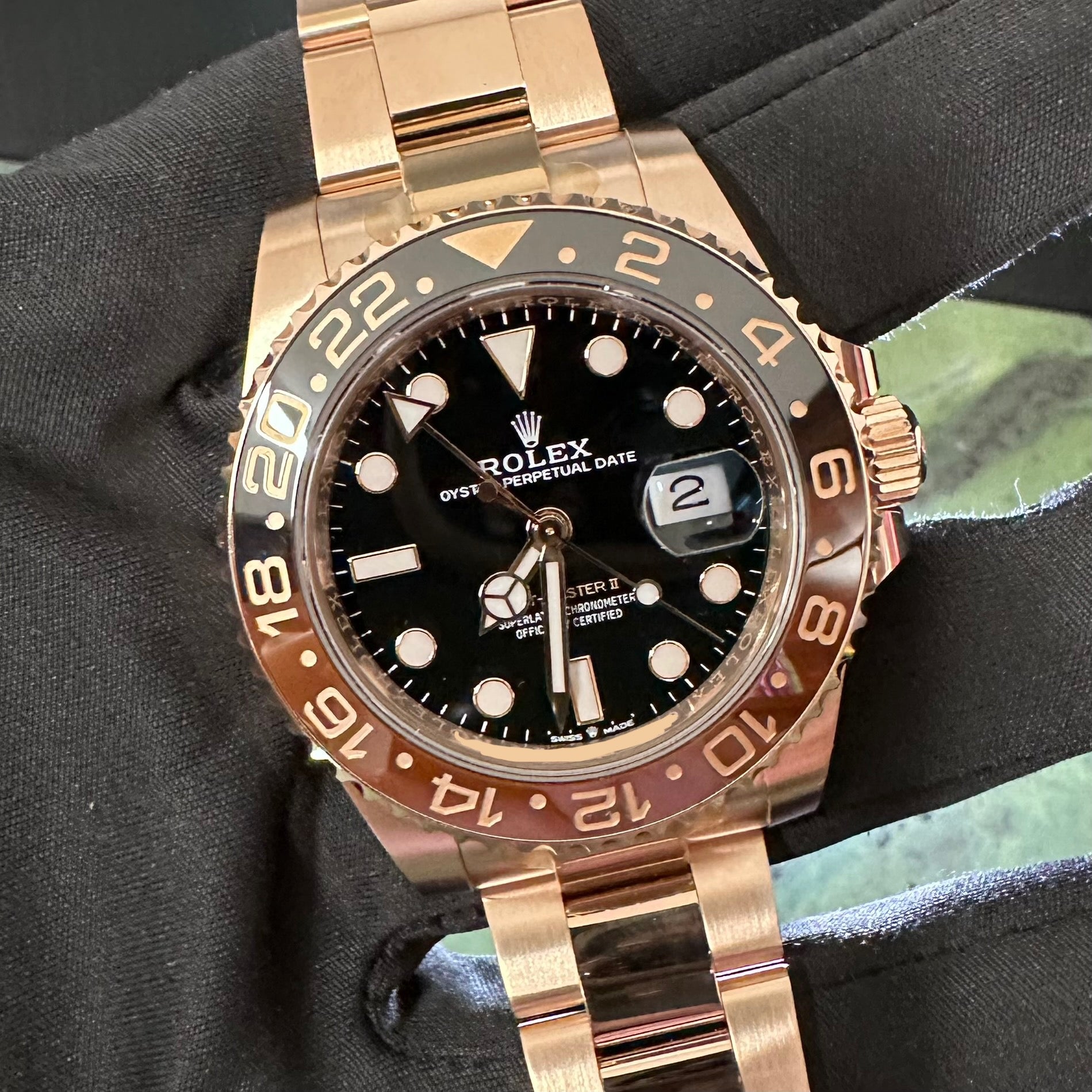 Rolex GMT-Master II REF. 126715CHNR FULL SET