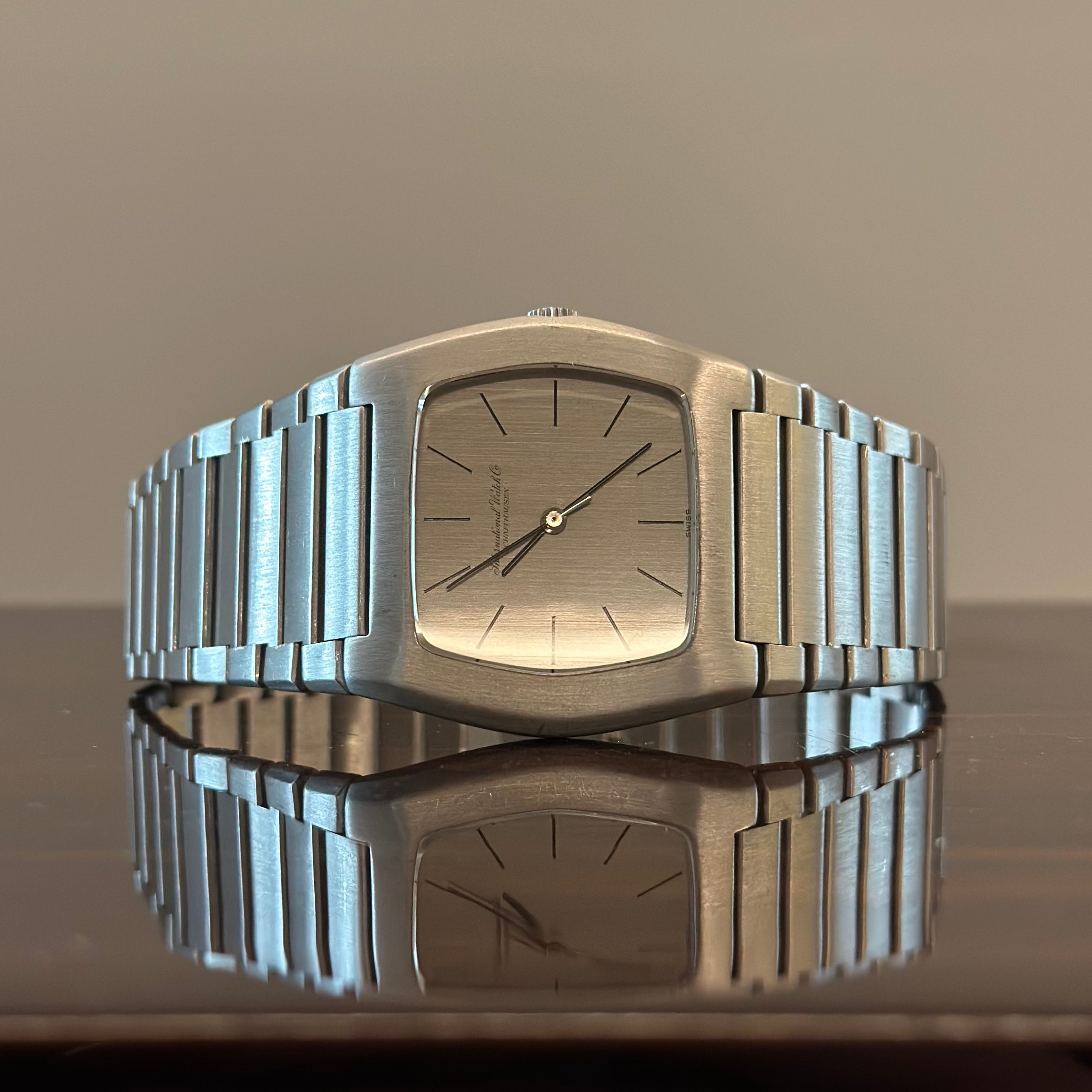 IWC TV screen vintage