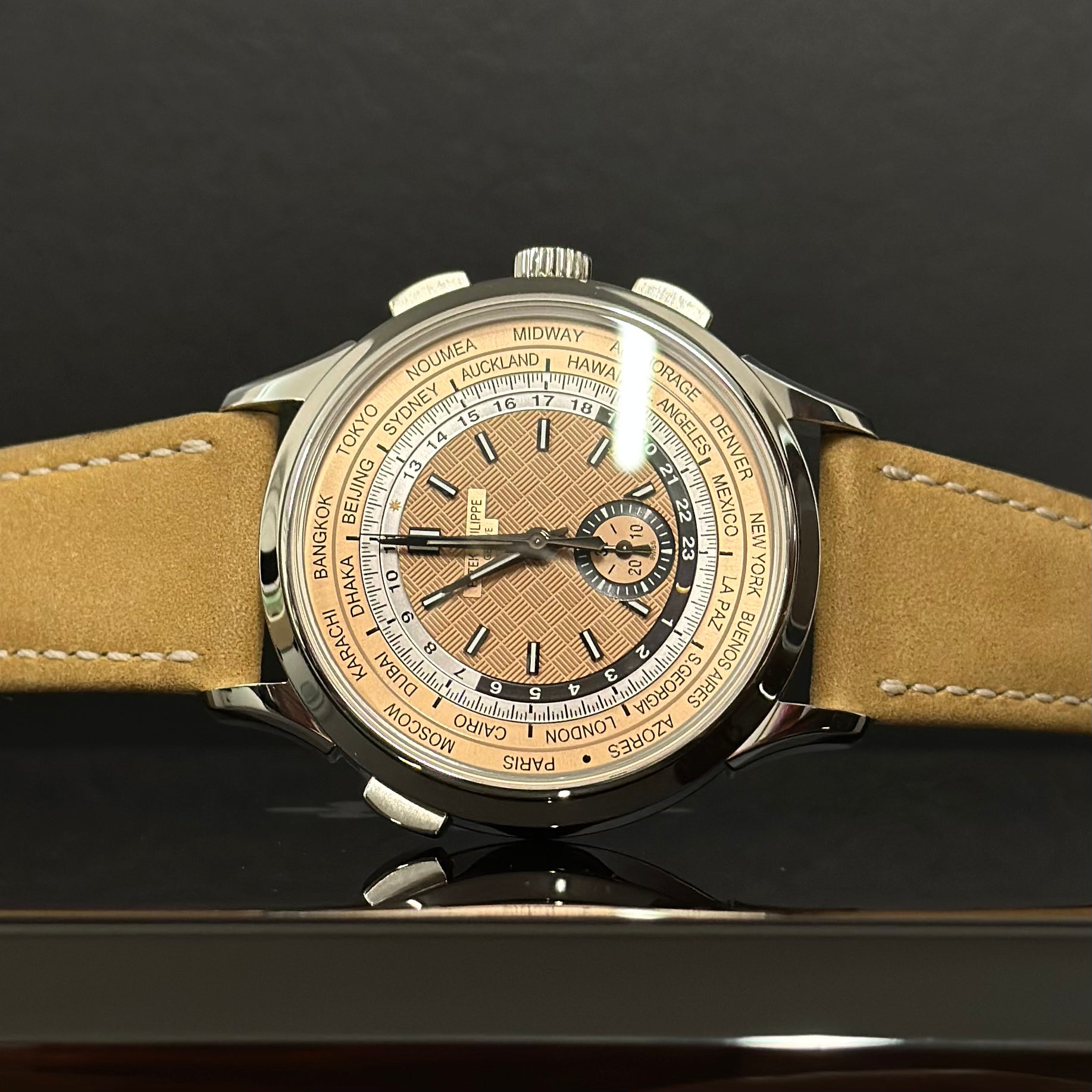Patek Philippe World Time Chronograph Flyback REF. 5935A-001