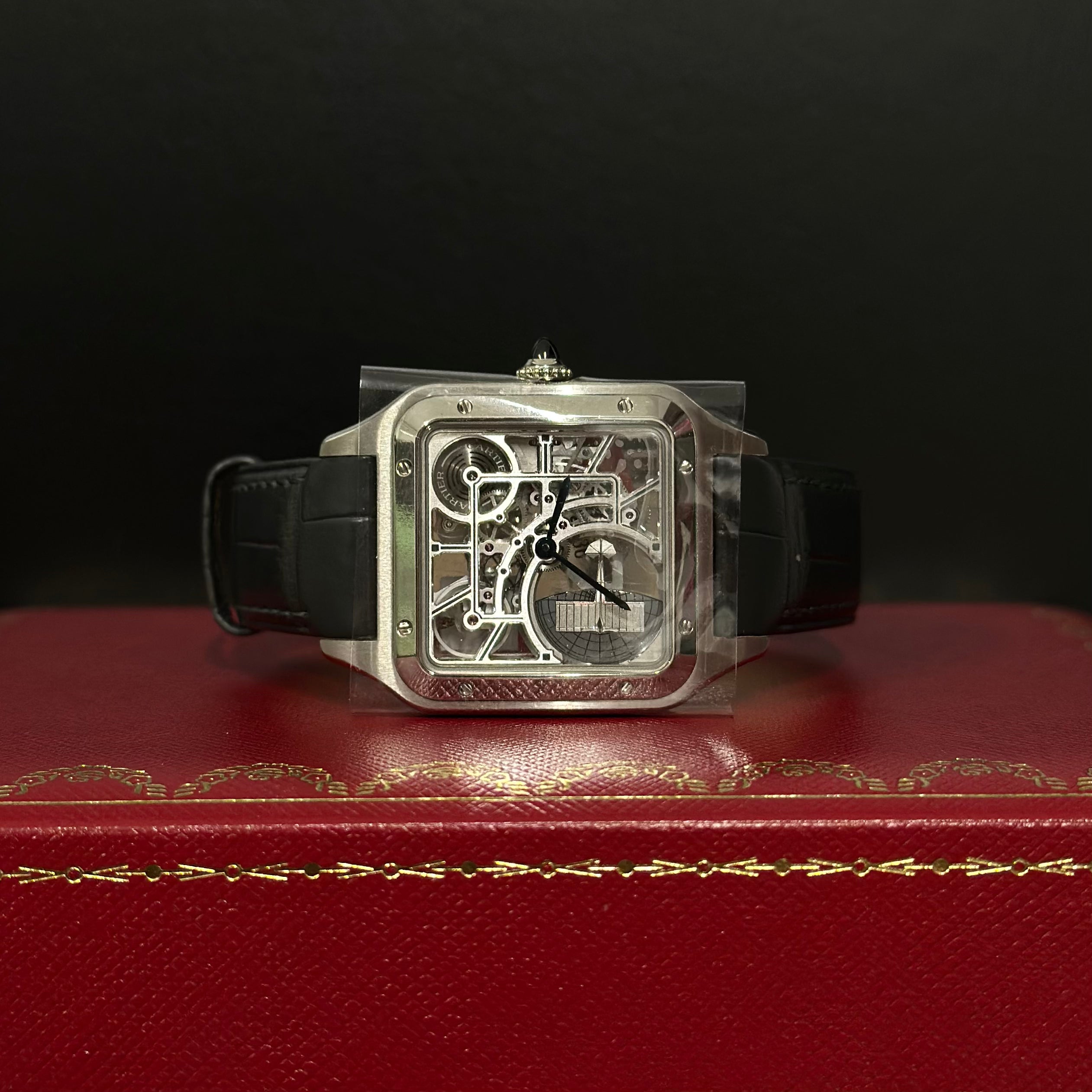Cartier Santos Skeleton Santos REF. WHSA0032