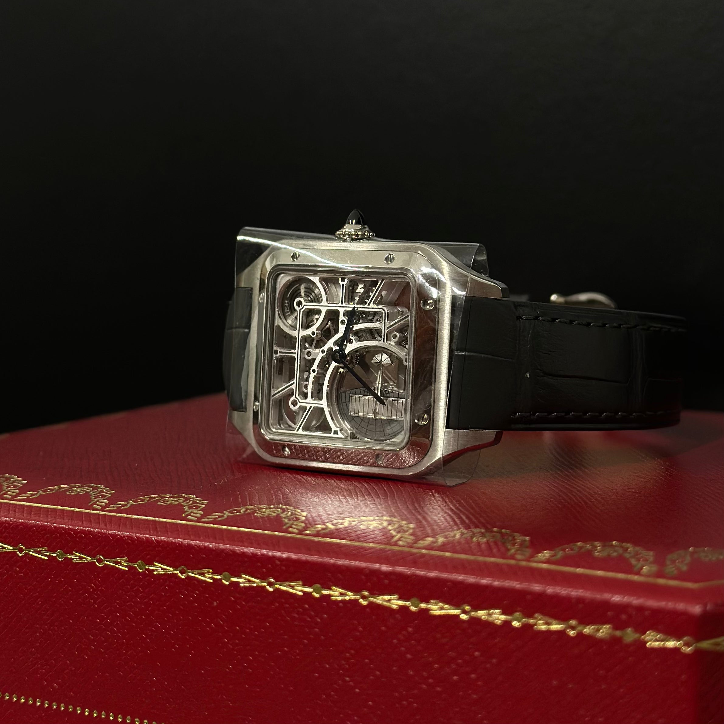 Cartier Santos Skeleton Santos REF. WHSA0032