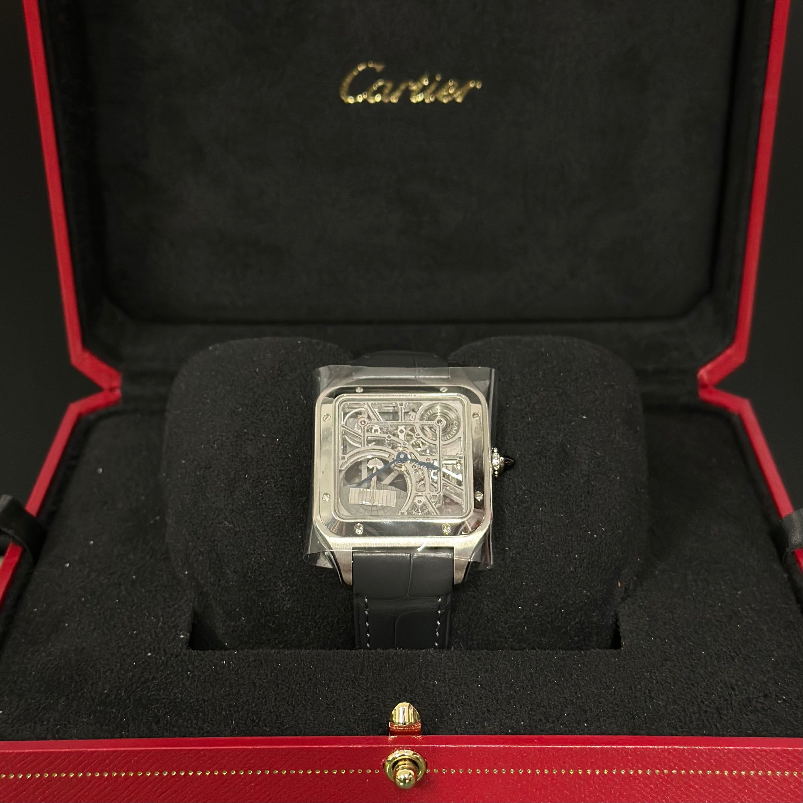 Cartier Santos Skeleton Santos REF. WHSA0032