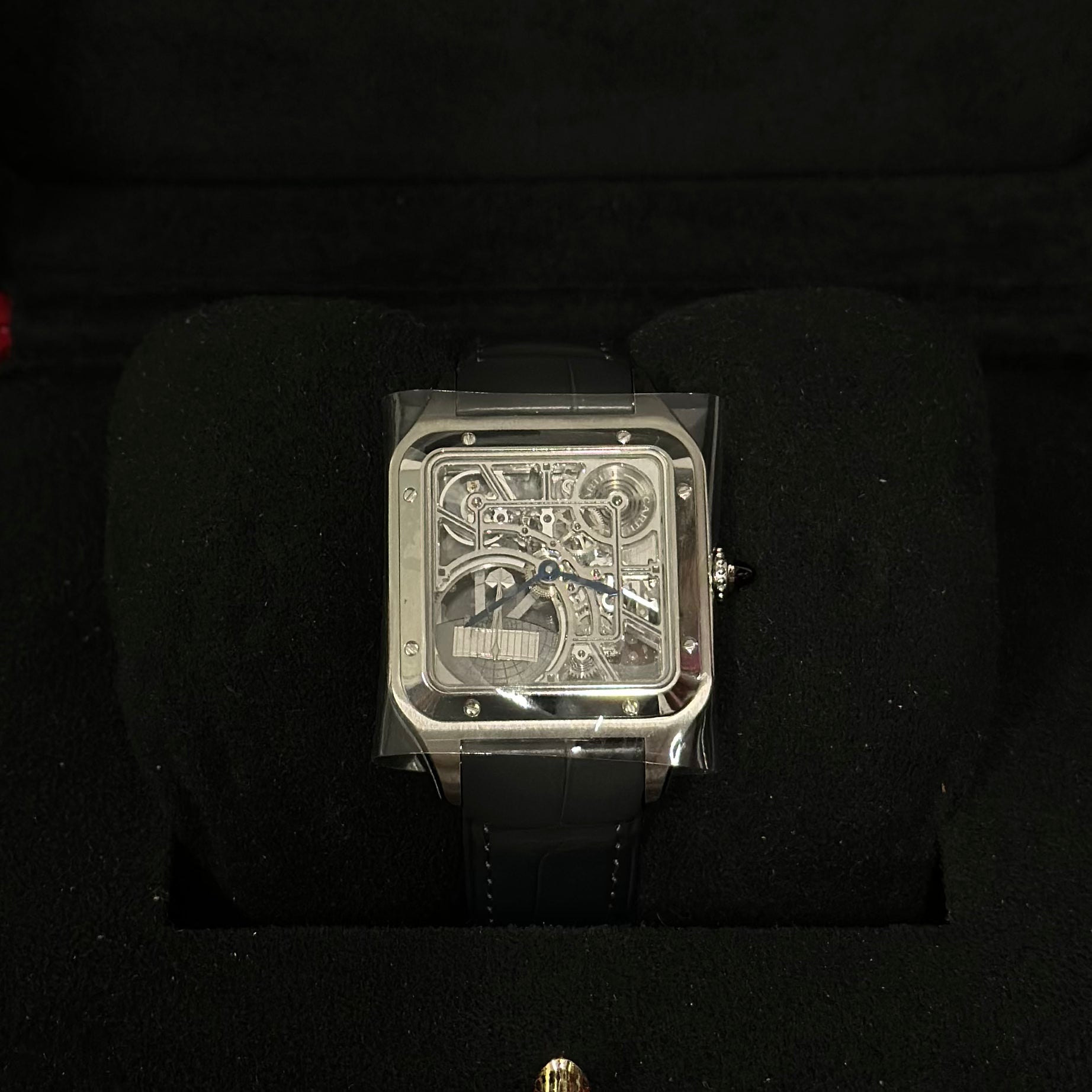 Cartier Santos Skeleton Santos REF. WHSA0032