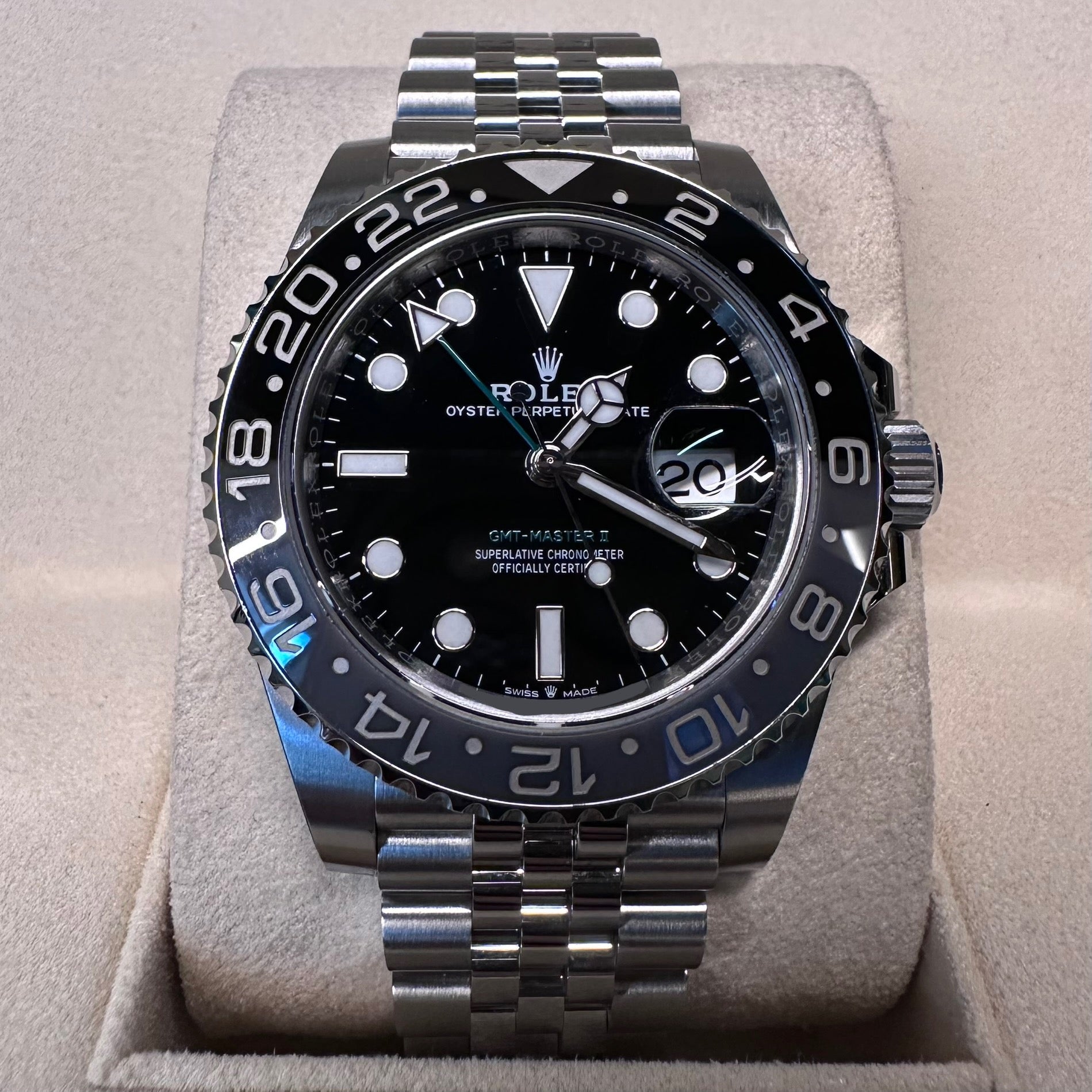 Rolex GMT-Master II REF. 126710GRNR Bruce Wayne