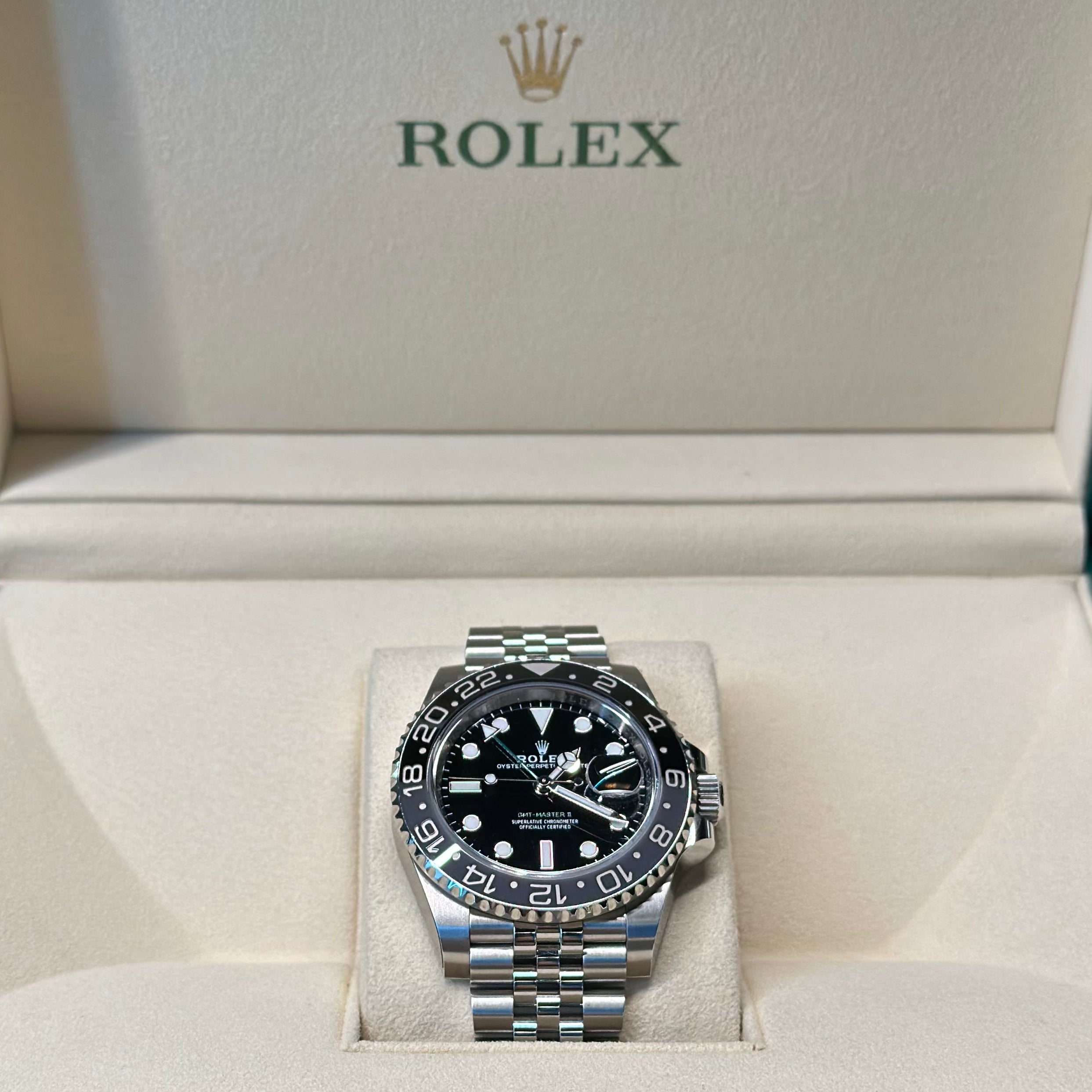 Rolex GMT-Master II REF. 126710GRNR Bruce Wayne