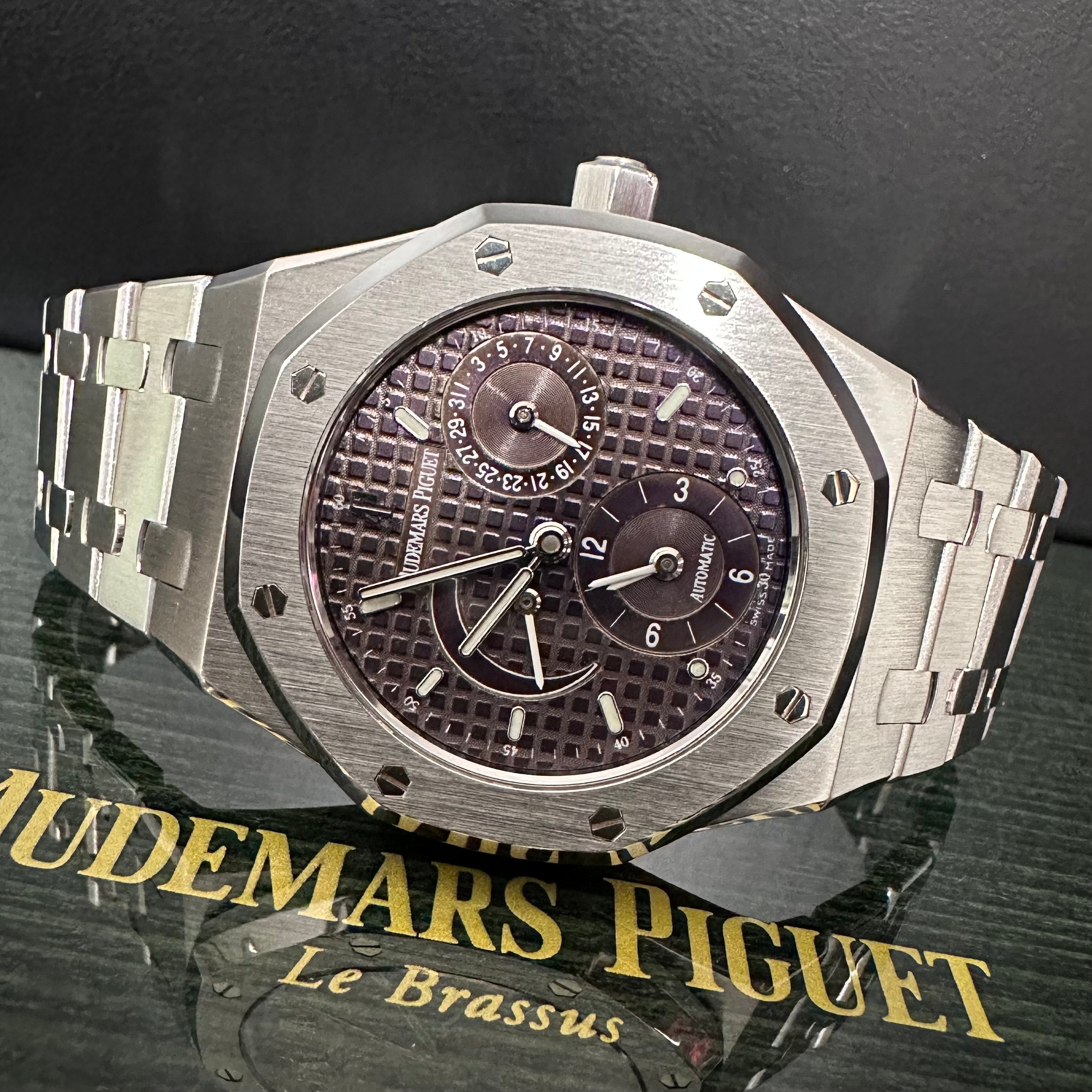 Audemars Piguet Royal Oak Dual Time REF. 25730ST.OO.0789ST.09 VERY RARE 35/50