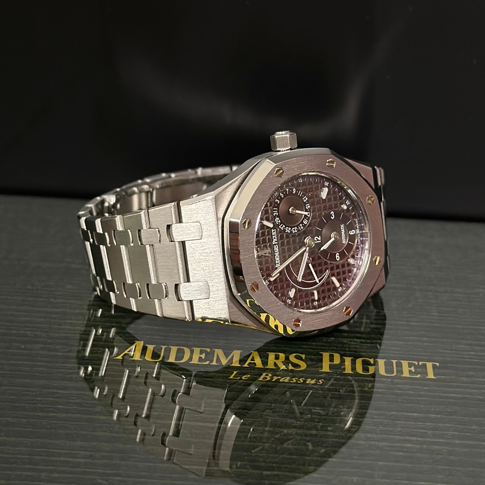 Audemars Piguet Royal Oak Dual Time REF. 25730ST.OO.0789ST.09 VERY RARE 35/50