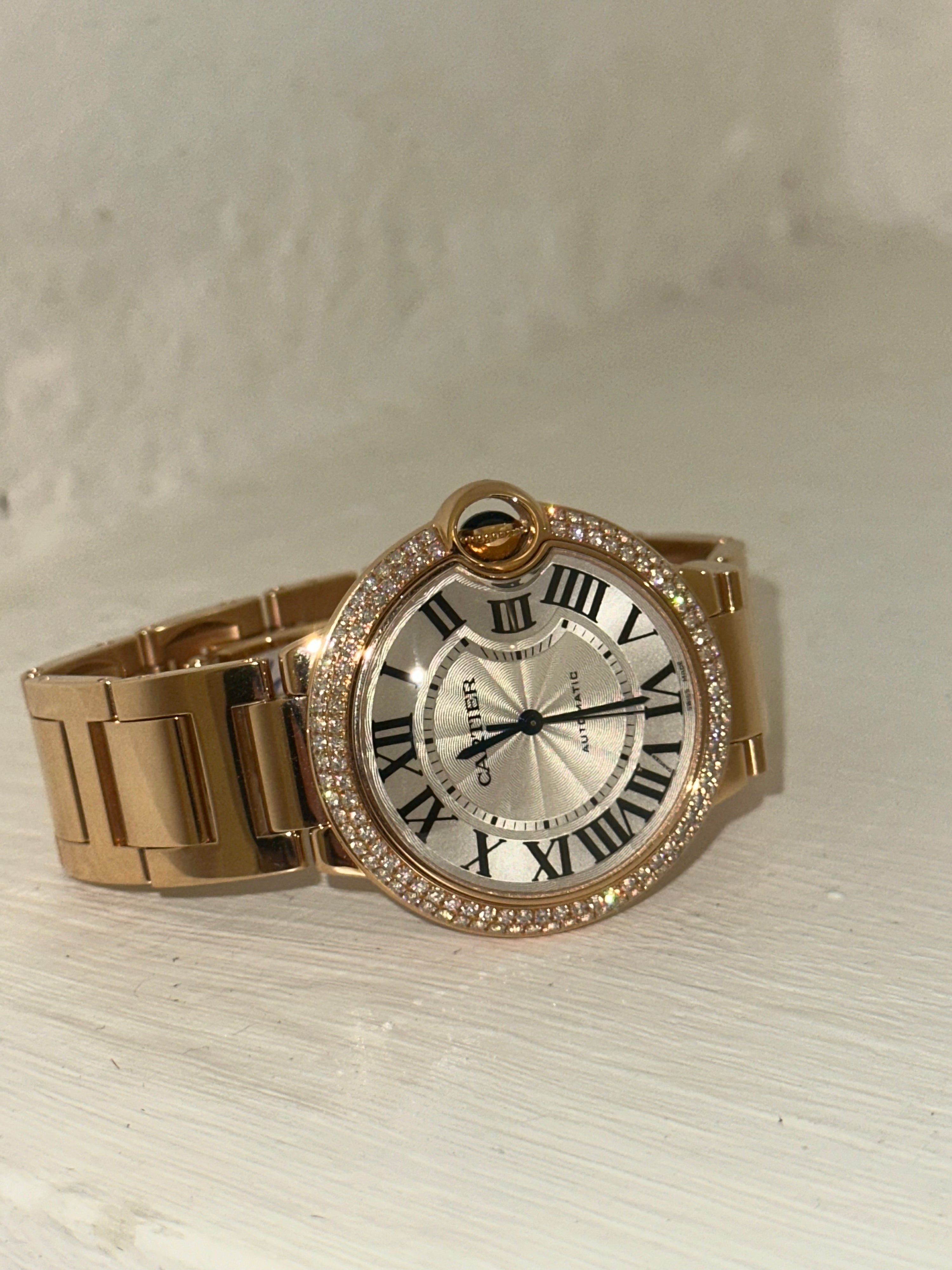 Ballon Bleu De Cartier Diamond Watch REF. WJBB0064