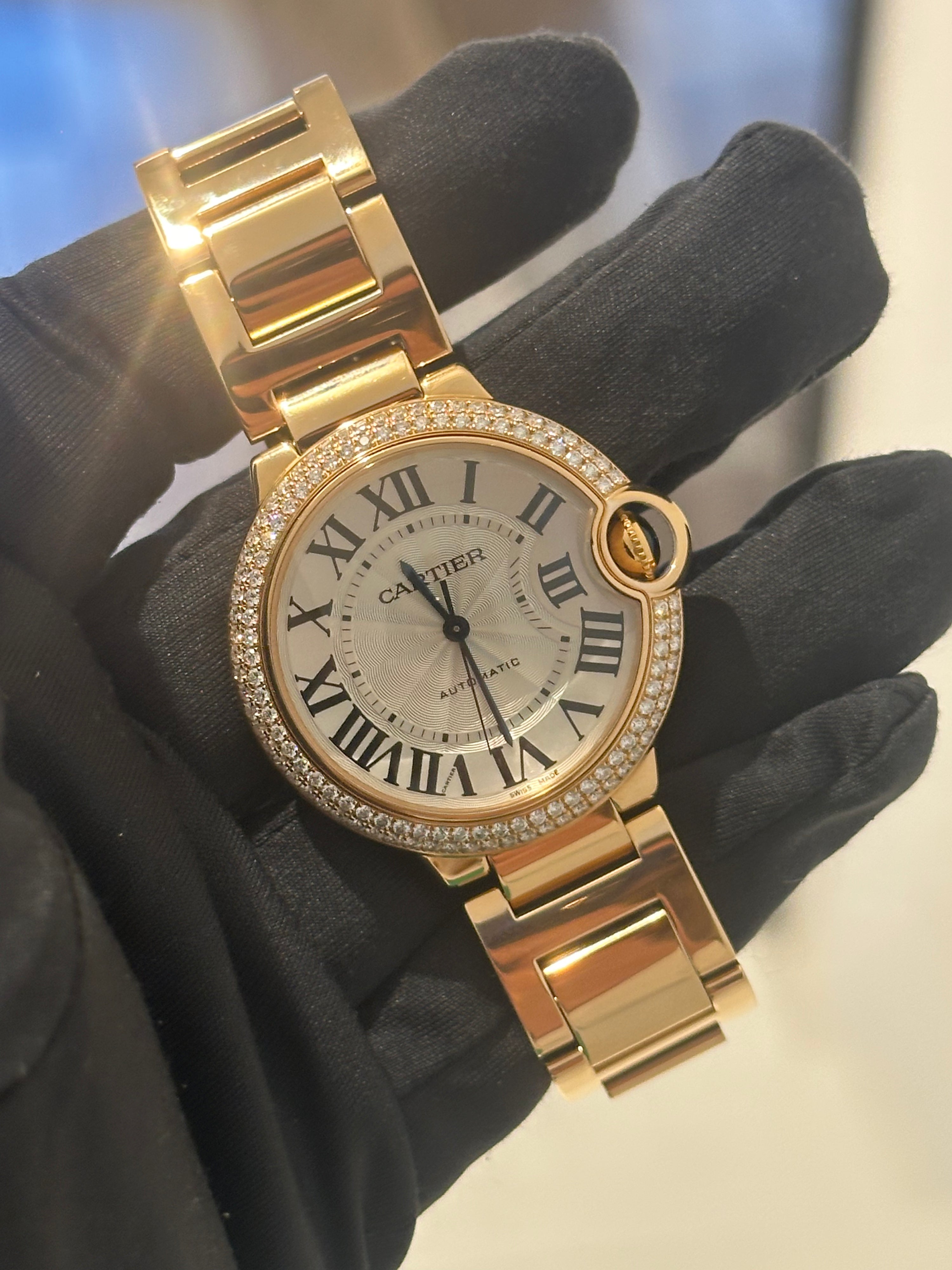 Ballon Bleu De Cartier Diamond Watch REF. WJBB0064