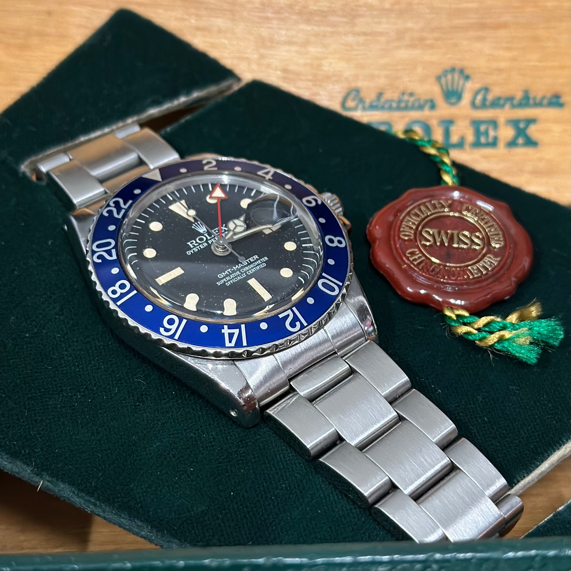 Rolex GMT-Master REF. 1675 "BLUEBERRY"