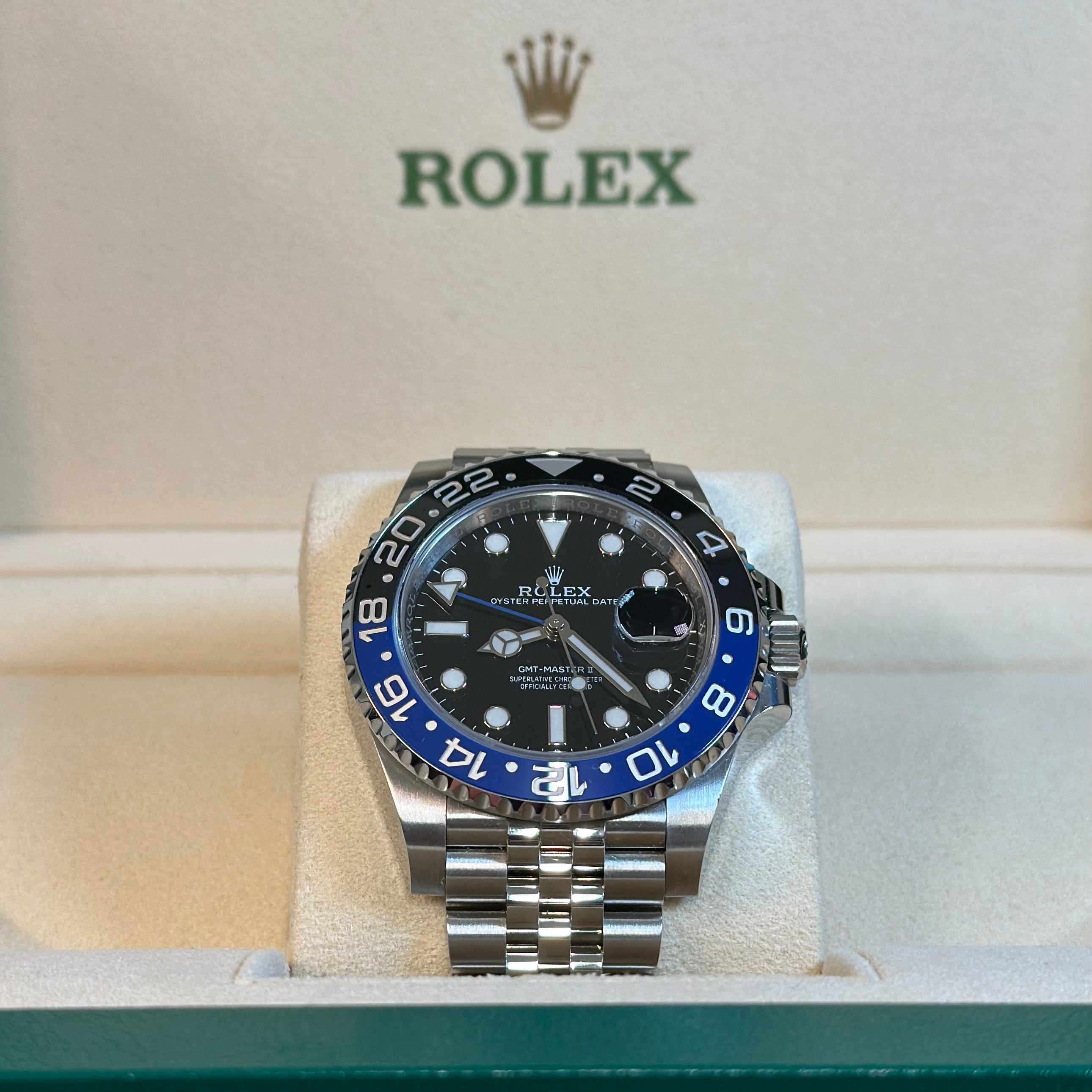 Rolex GMT-Master II REF. 126710BLNR "BATMAN" S. 7N