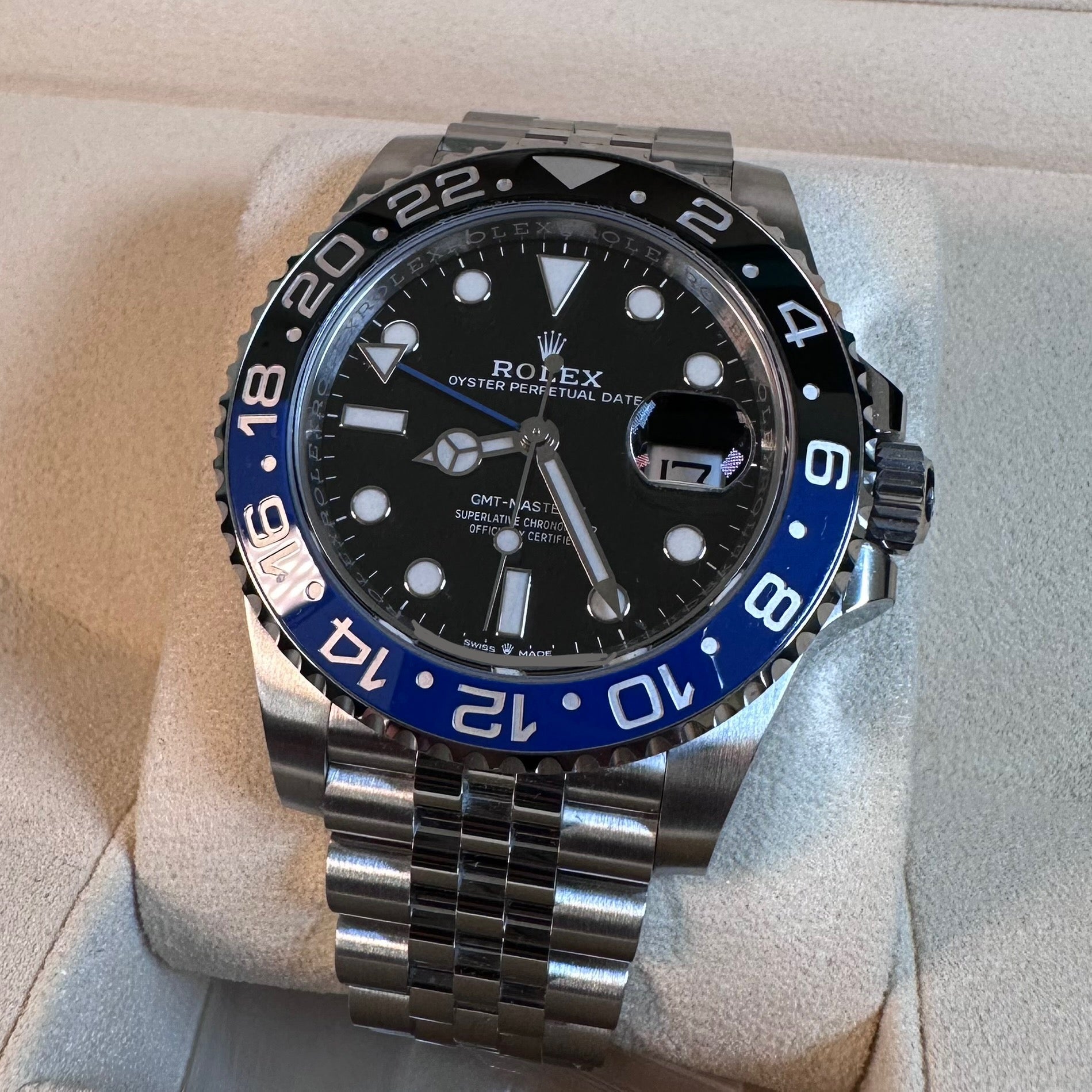 Rolex GMT-Master II REF. 126710BLNR "BATMAN" S. 7N