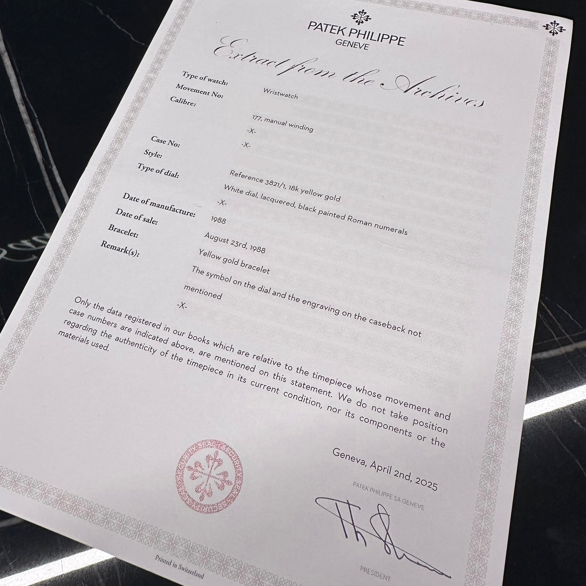 Calatrava REF. 3821/1