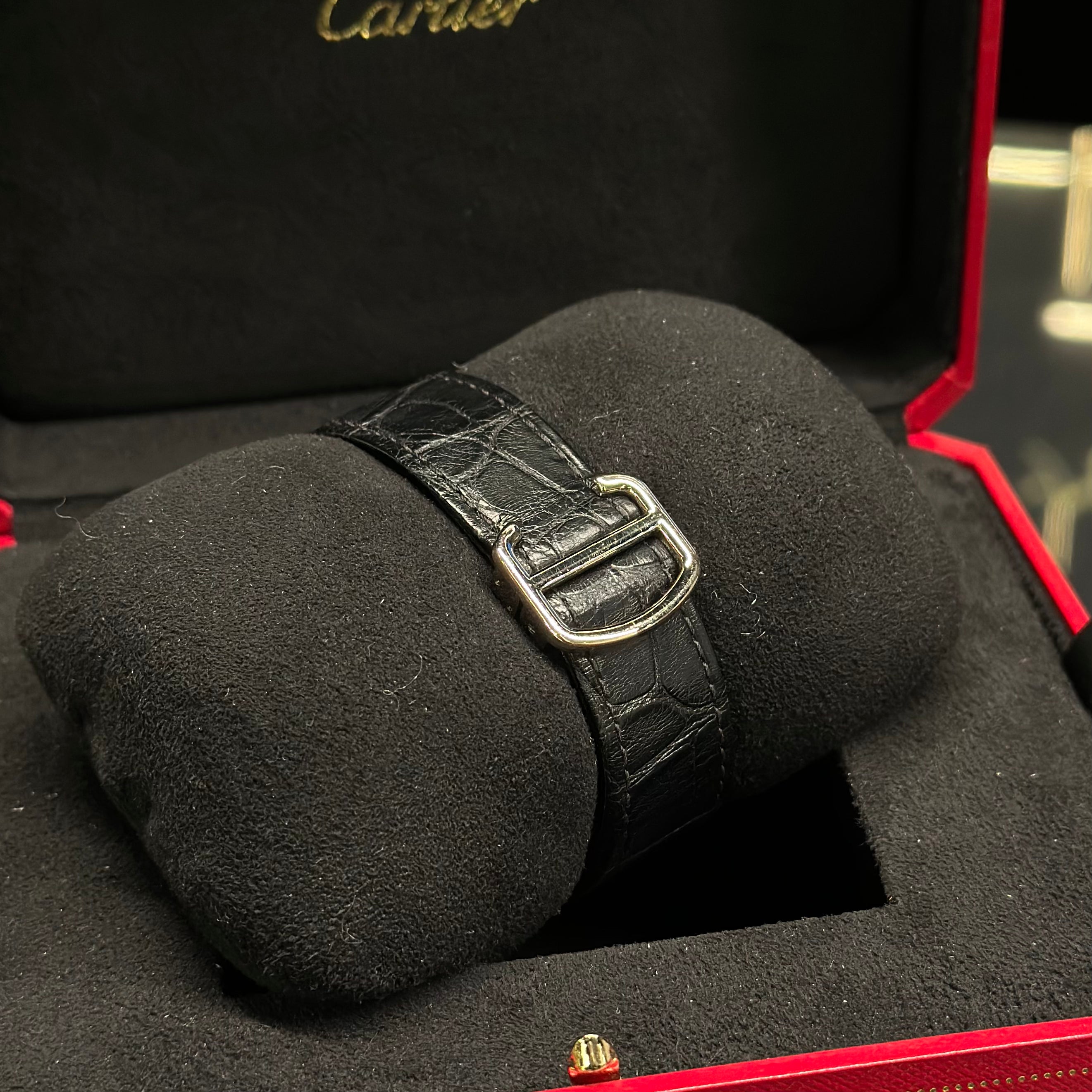 Santos Dumont Skeleton White Gold REF. W2020033