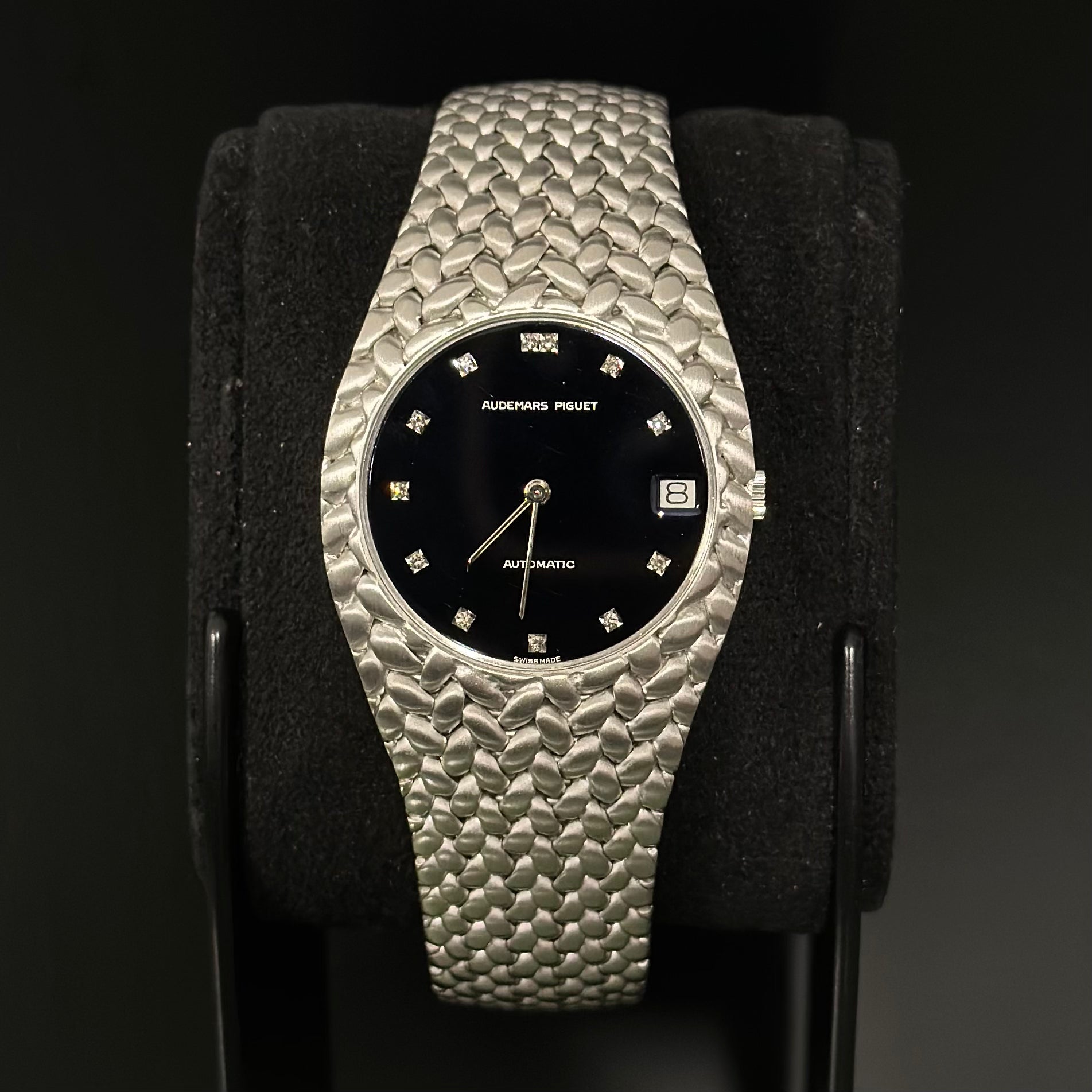 Audemars Piguet Cobra Onyx Diamond Dial 18k REF. 5403BC