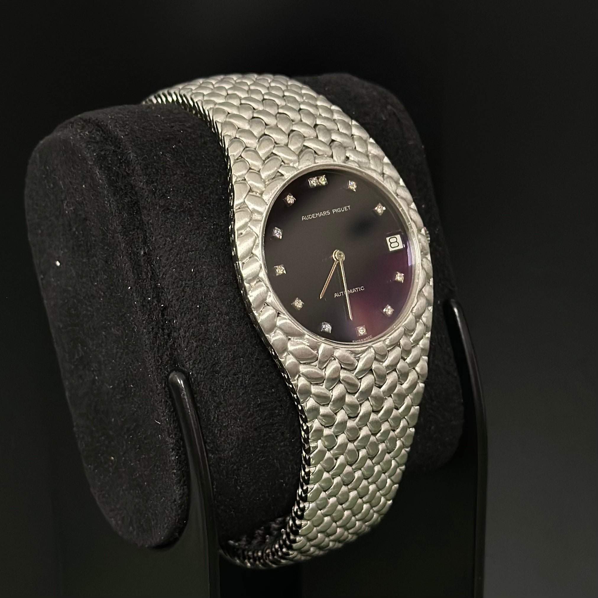 Audemars Piguet Cobra Onyx Diamond Dial 18k REF. 5403BC