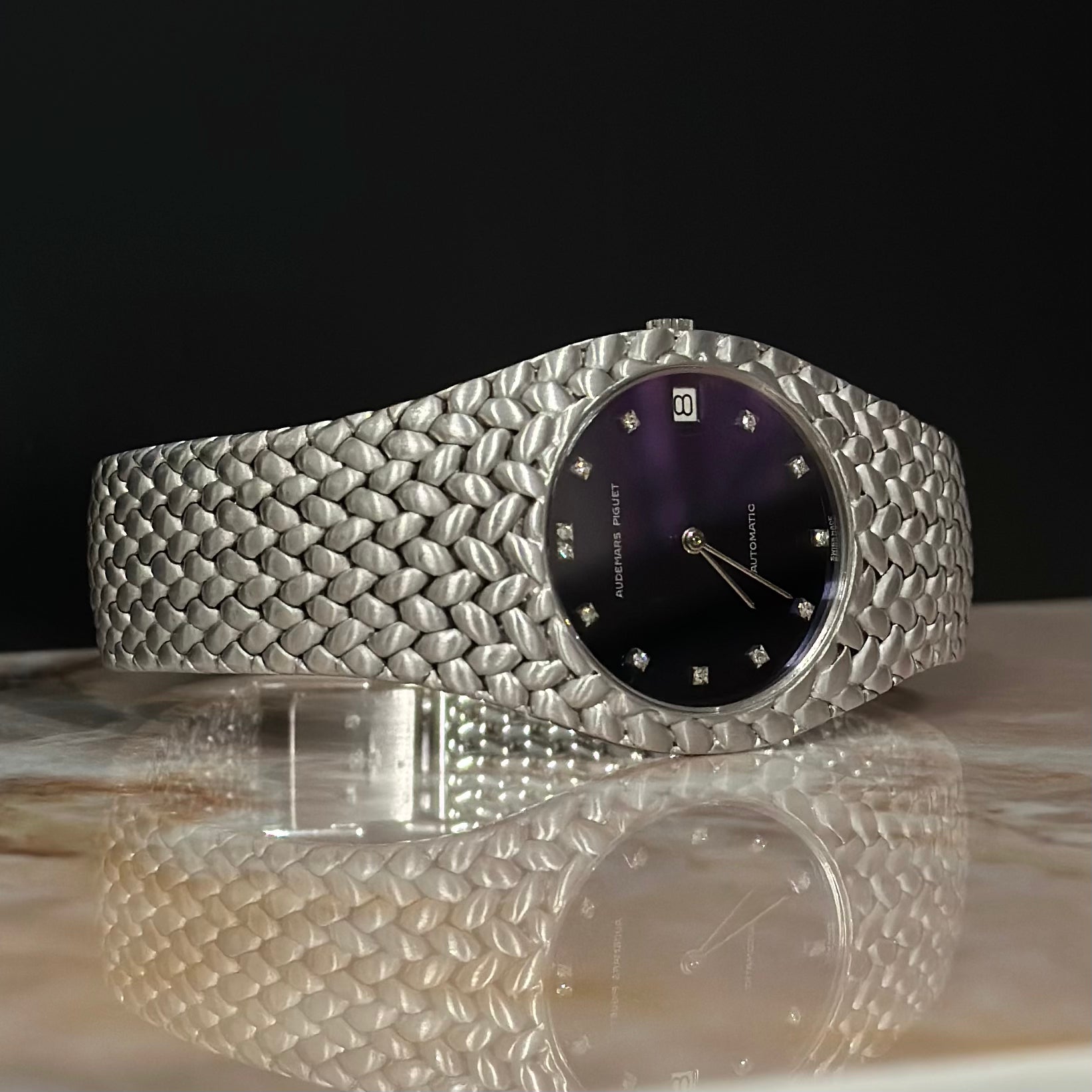 Audemars Piguet Cobra Onyx Diamond Dial 18k REF. 5403BC