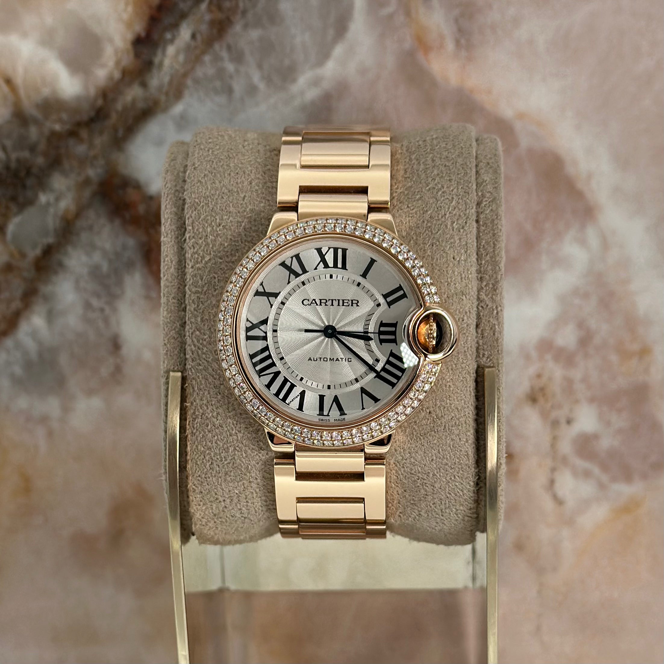 Ballon Bleu De Cartier Diamond Watch REF. WJBB0064